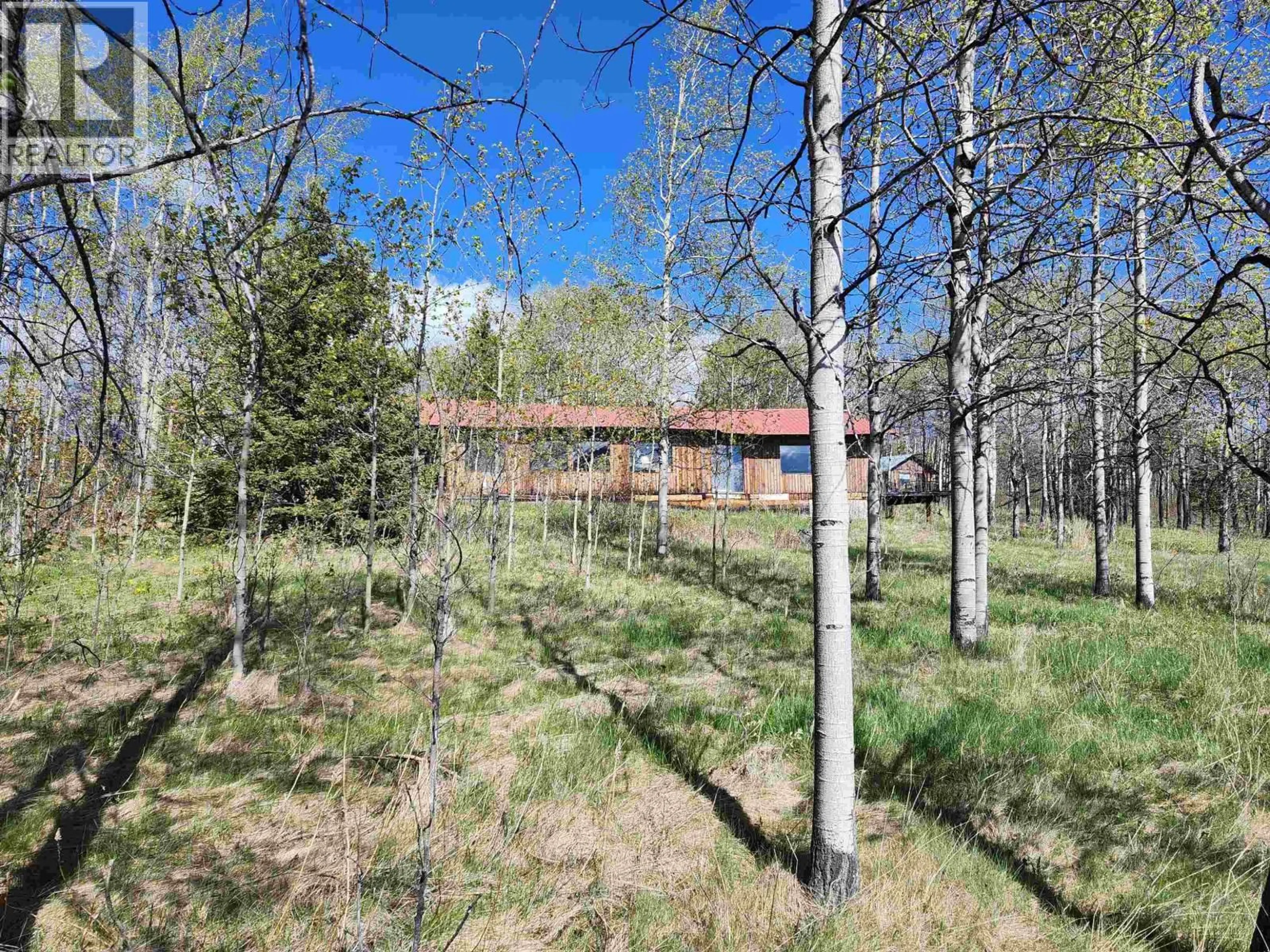 A pic from outside/outdoor area/front of a property/back of a property/a pic from drone, forest/trees view for 43083 BLACKWELL ROAD, Burns Lake British Columbia V0J1E4