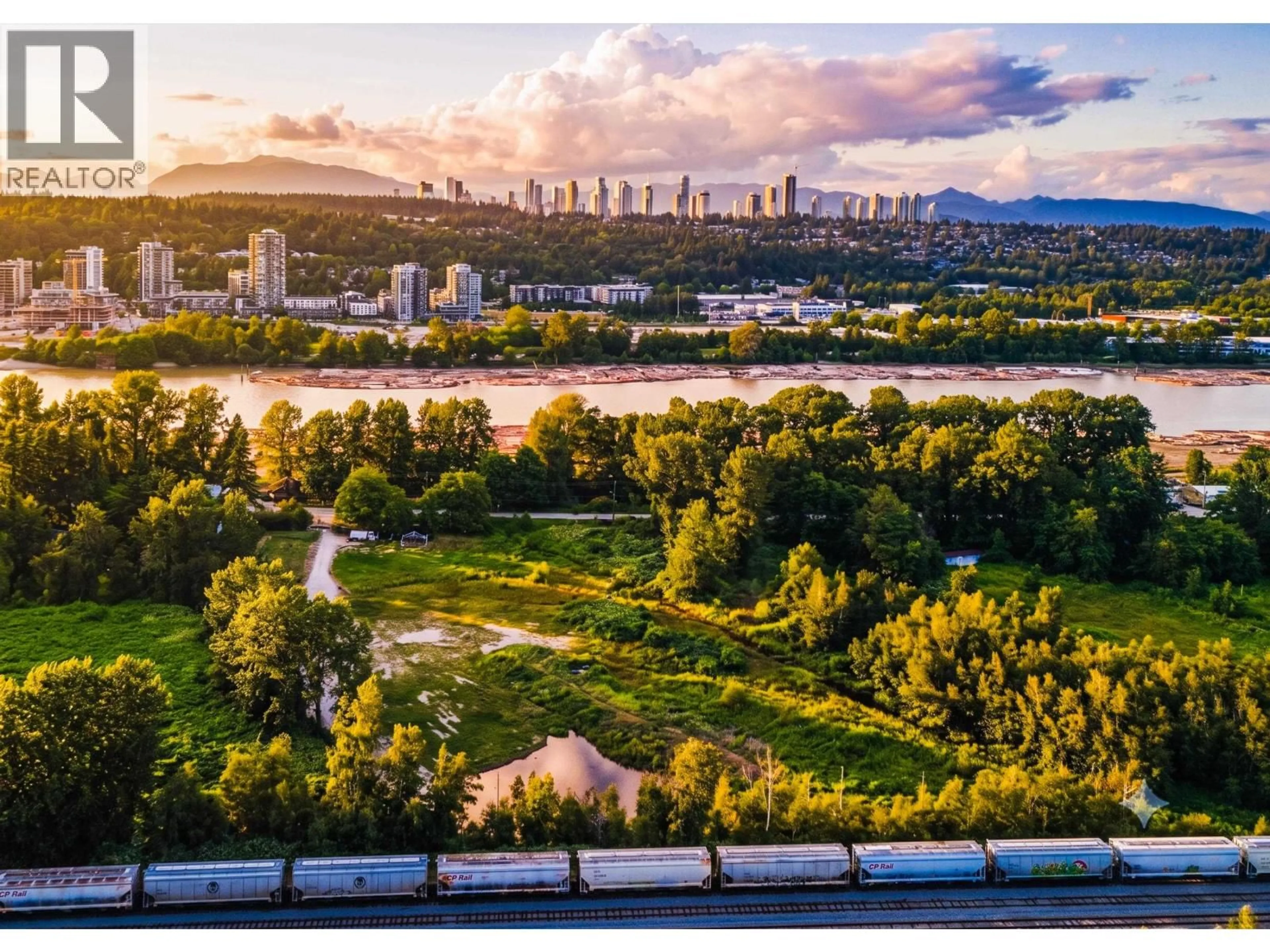 A pic from outside/outdoor area/front of a property/back of a property/a pic from drone, city buildings view from balcony for 17260 RIVER ROAD, Richmond British Columbia V6V1L9