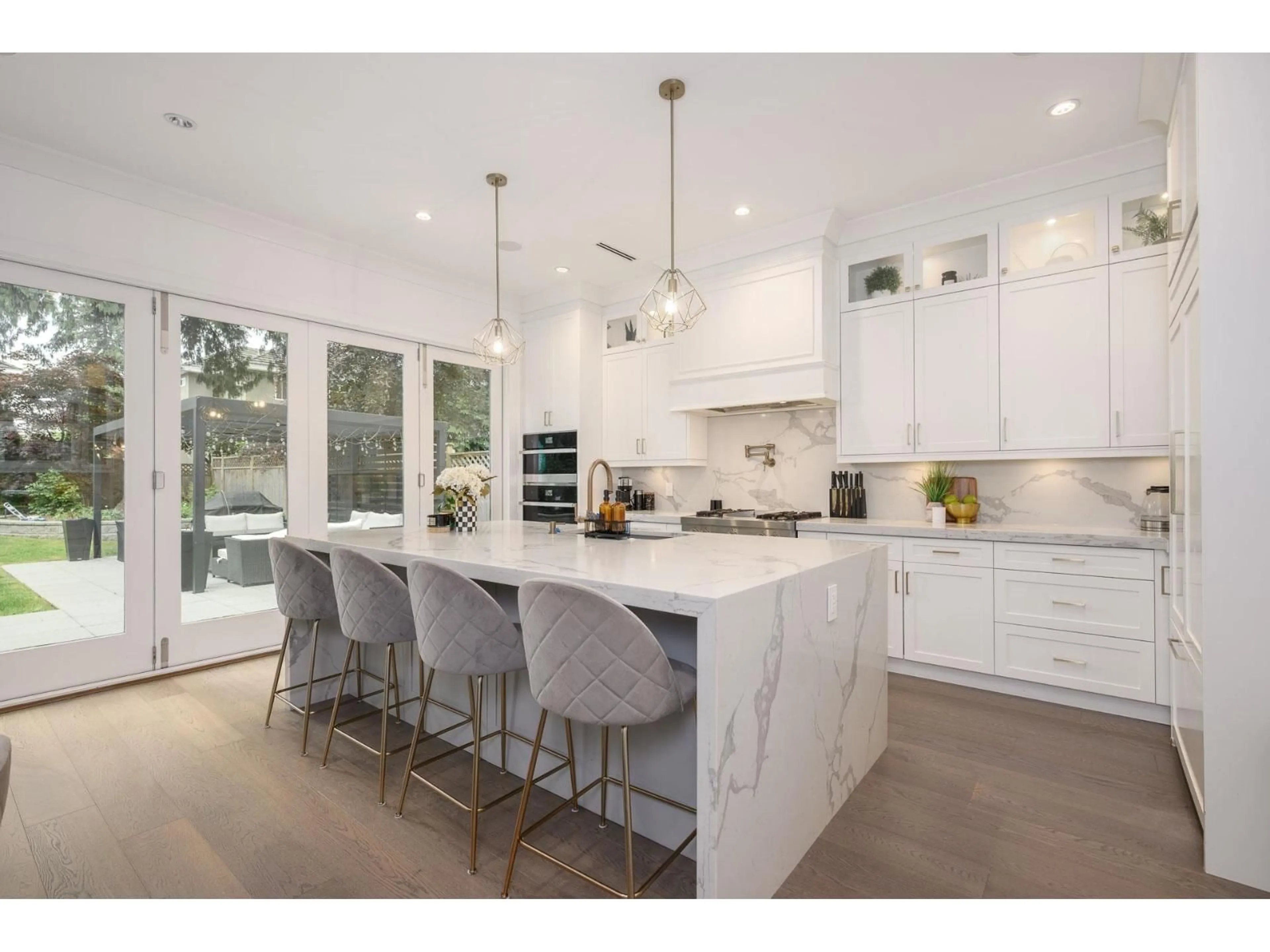 Open concept kitchen, ceramic/tile floor for 16060 112 AVENUE, Surrey British Columbia V4N1R3