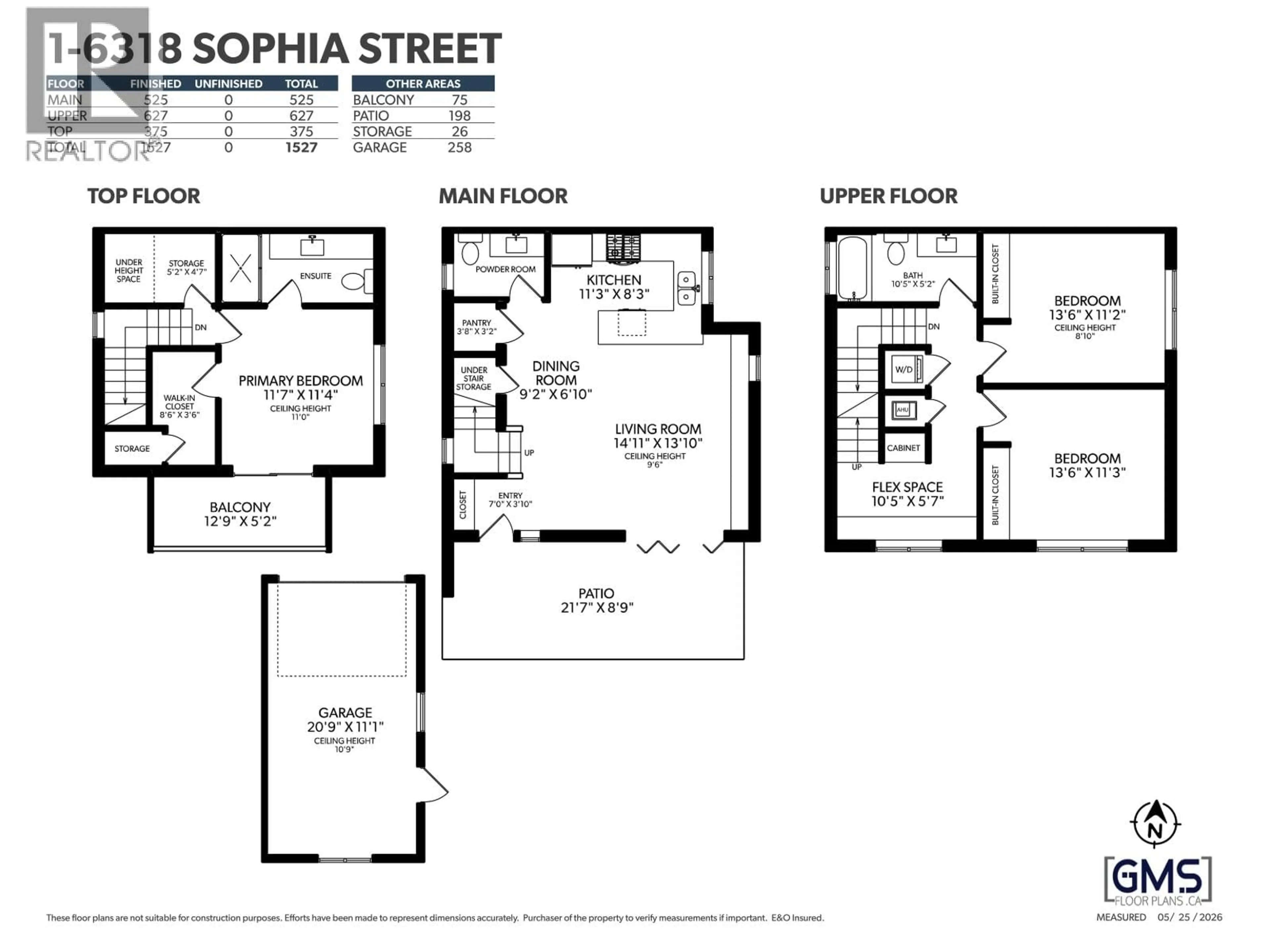 Floor plan for 1 - 6318 SOPHIA STREET, Vancouver British Columbia V5W2W6