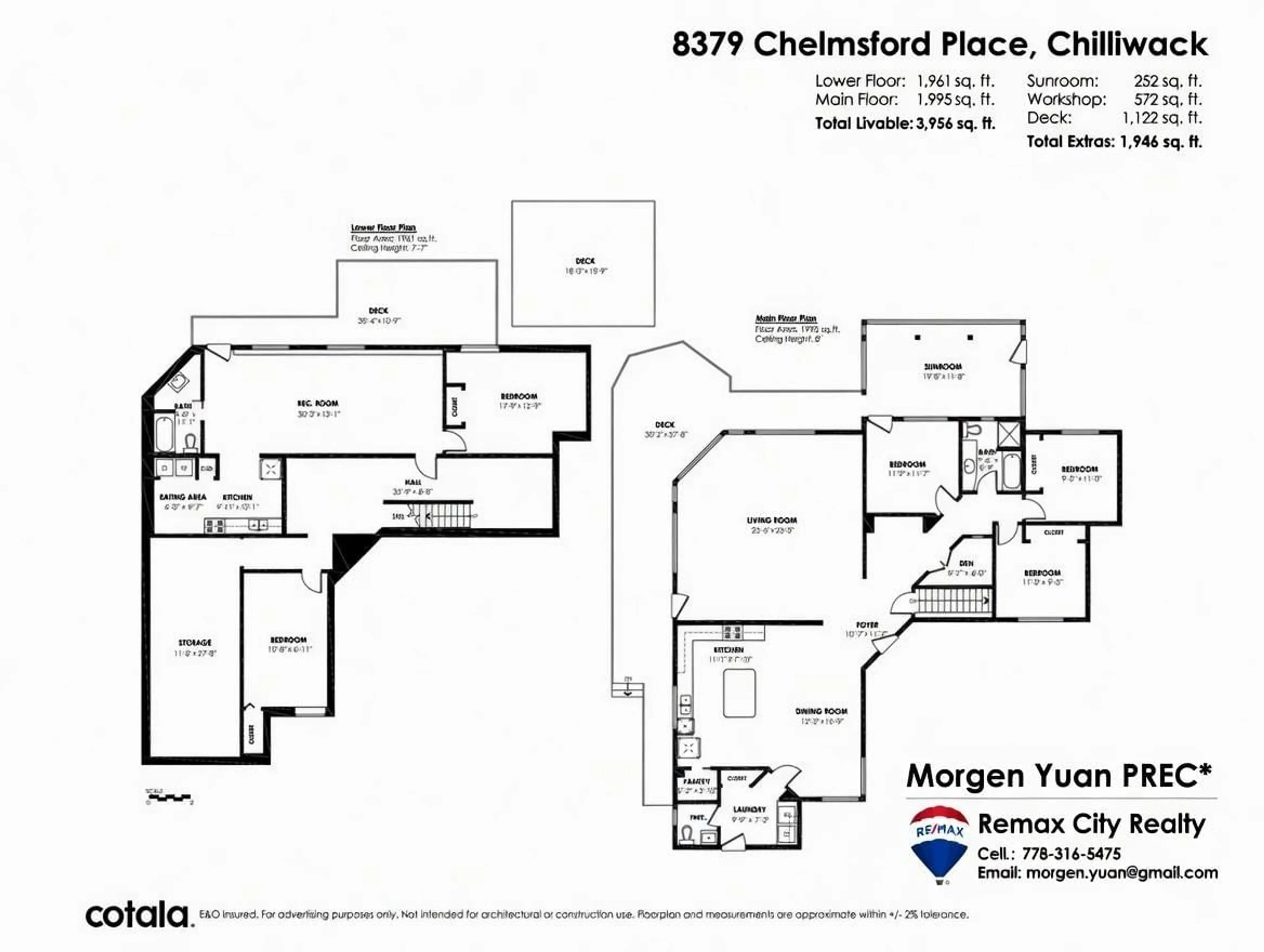 Floor plan for 8379 CHELMSFORD PLACE, Chilliwack British Columbia V2R3X2