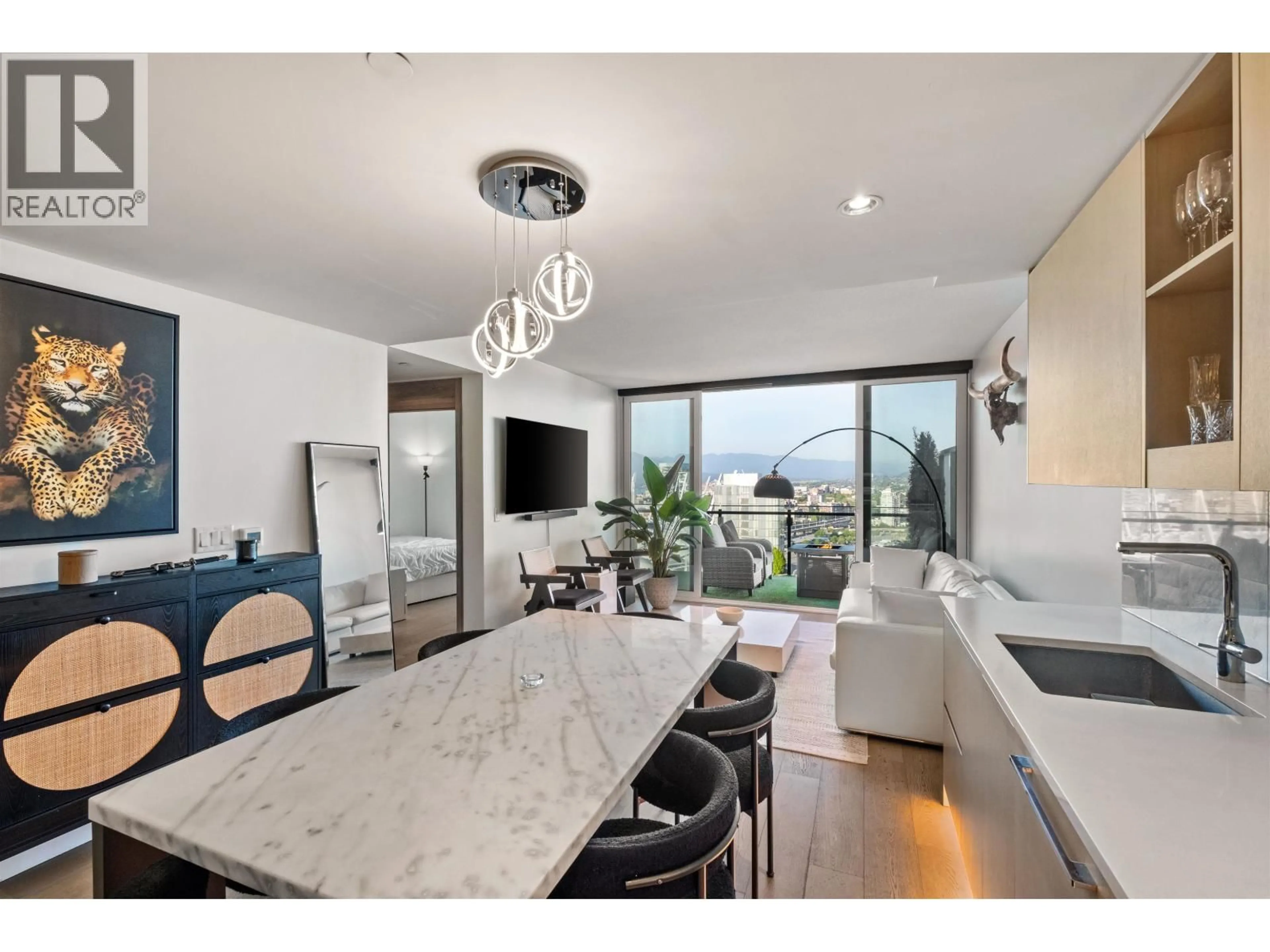Open concept kitchen, unknown for 2916 - 89 NELSON STREET, Vancouver British Columbia V6Z0E7