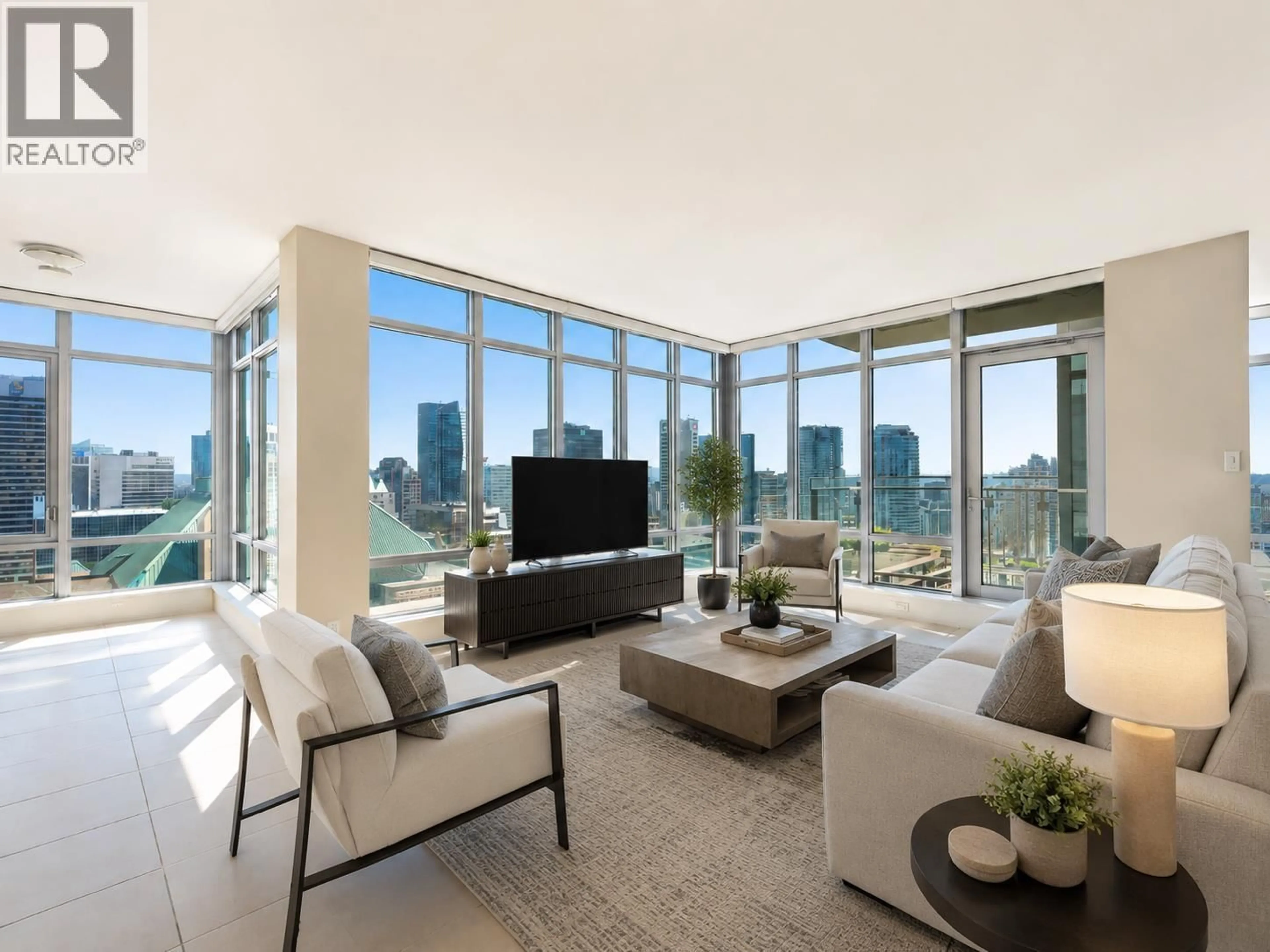 Living room with furniture, unknown for 2907 - 1028 BARCLAY STREET, Vancouver British Columbia V6E0B1