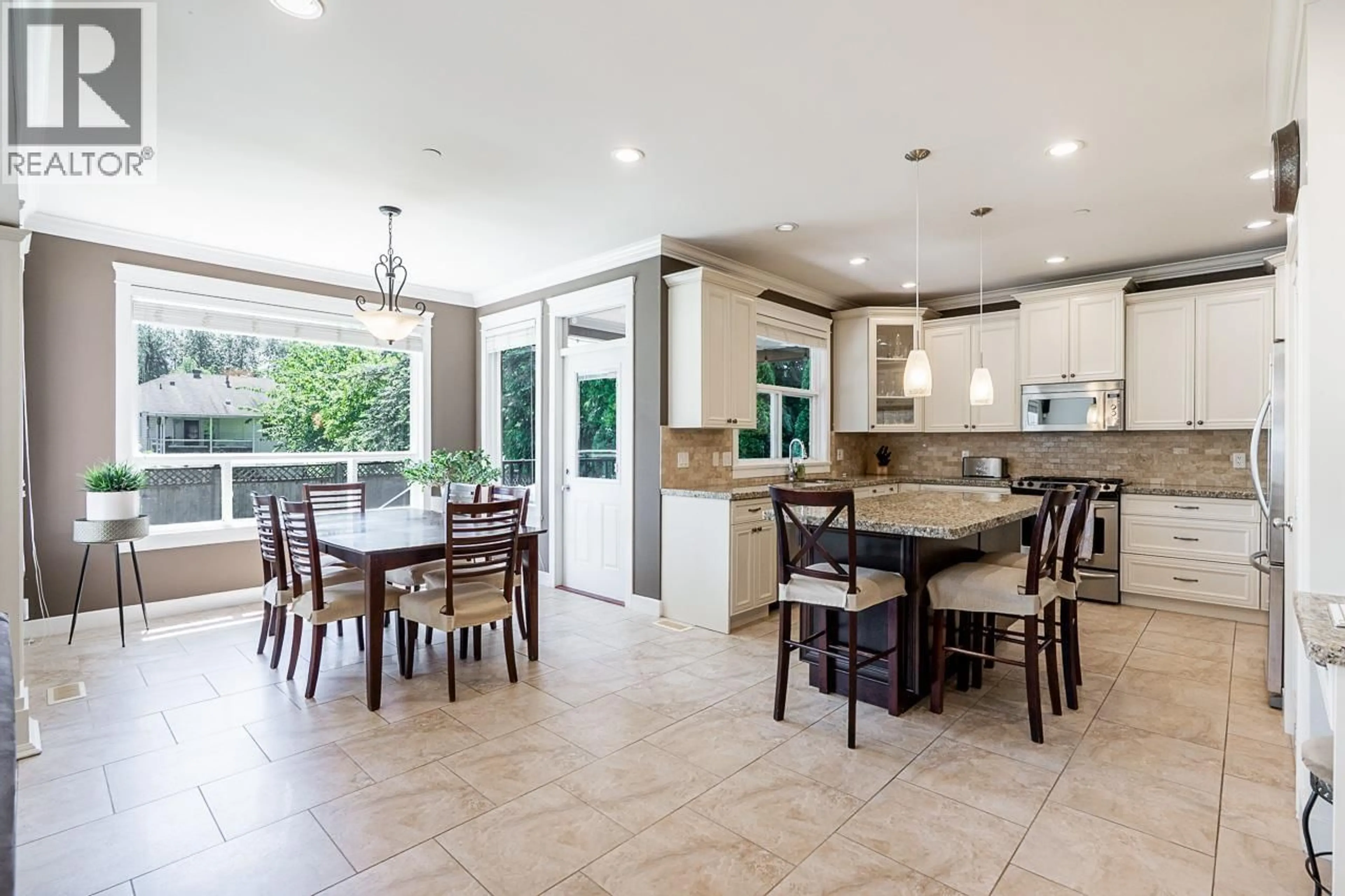 Open concept kitchen, ceramic/tile floor for 2308 MARSHALL AVENUE, Port Coquitlam British Columbia V3C1M3