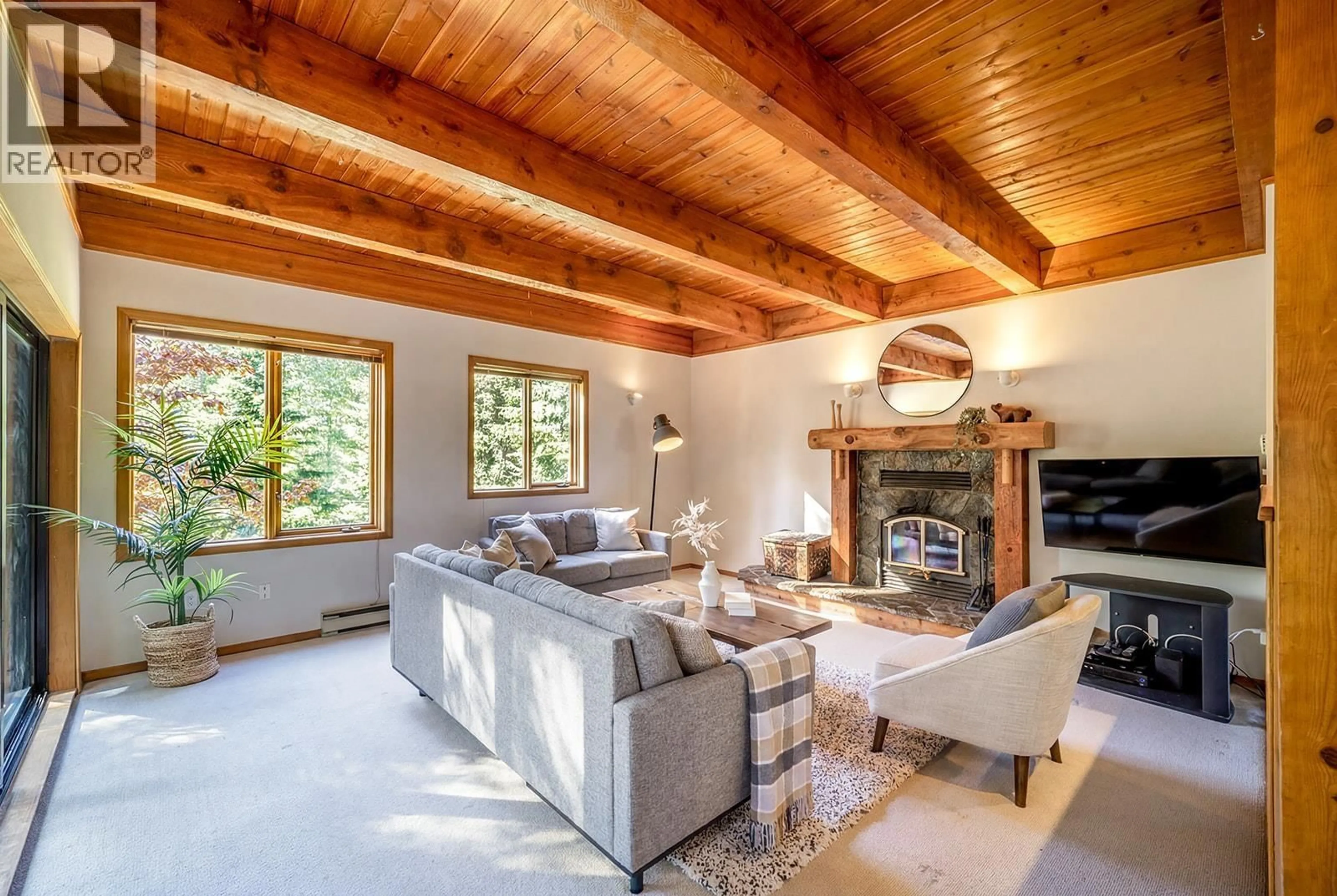 Living room with furniture, unknown for 7231 FITZSIMMONS ROAD, Whistler British Columbia V8E0E3