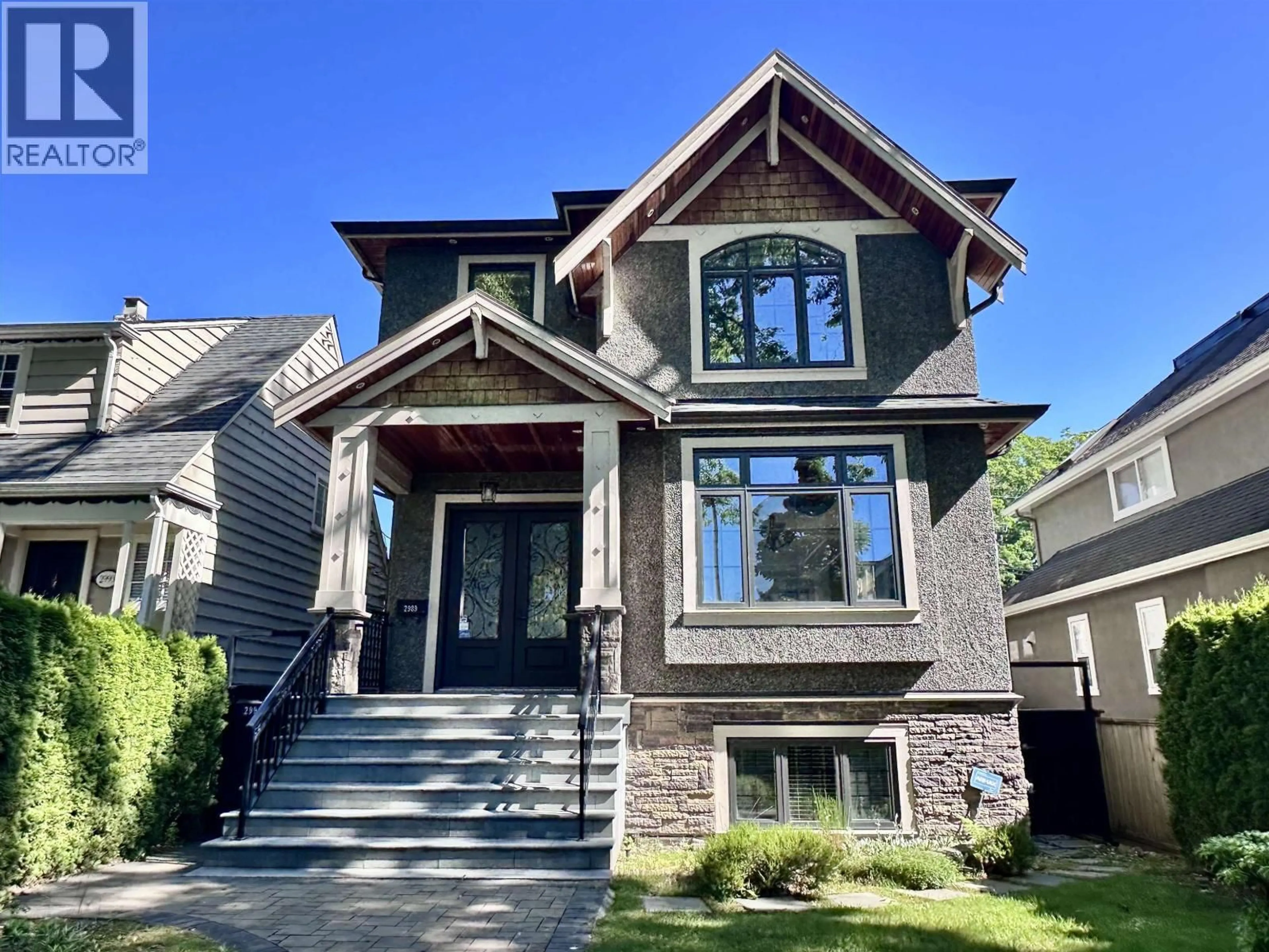 Home with brick exterior material, street for 2989 32ND AVENUE, Vancouver British Columbia V6L2B8