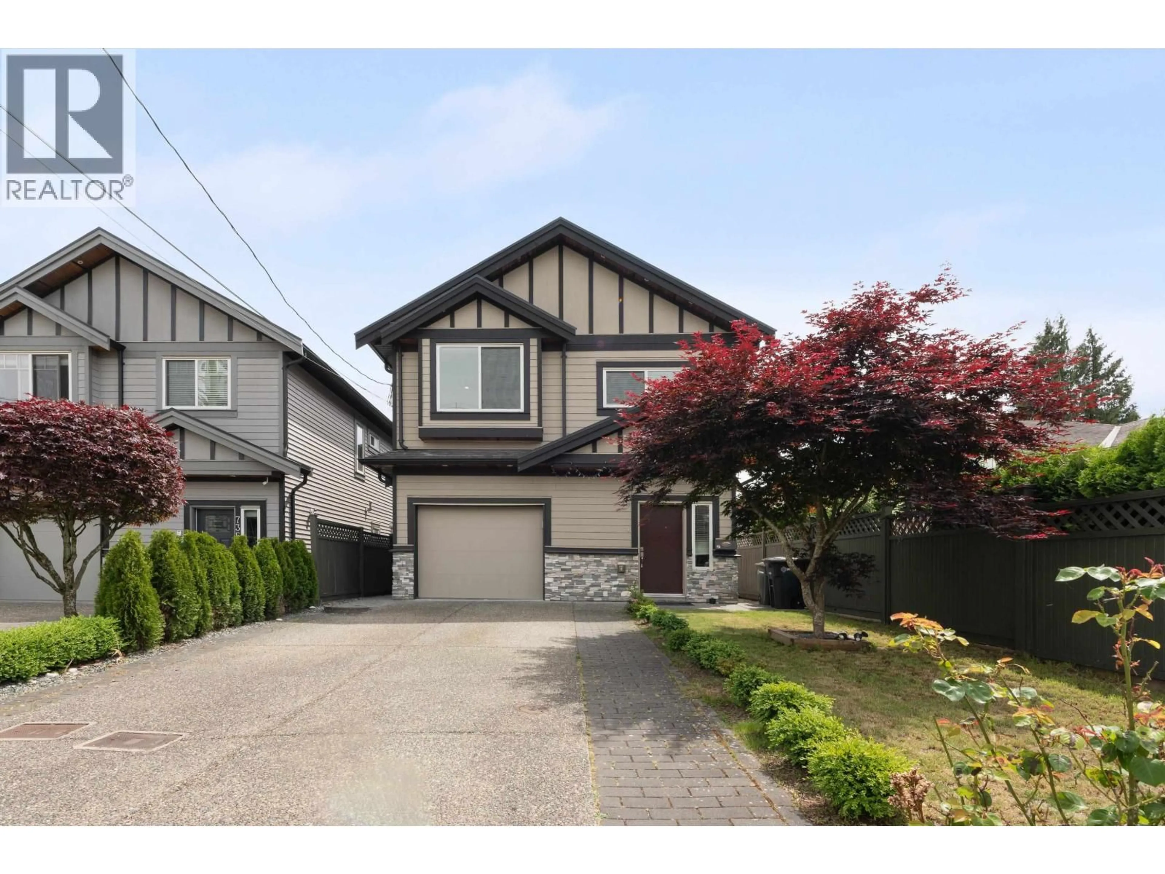 Home with vinyl exterior material, street for 7348 11TH AVENUE, Burnaby British Columbia V3N2N1