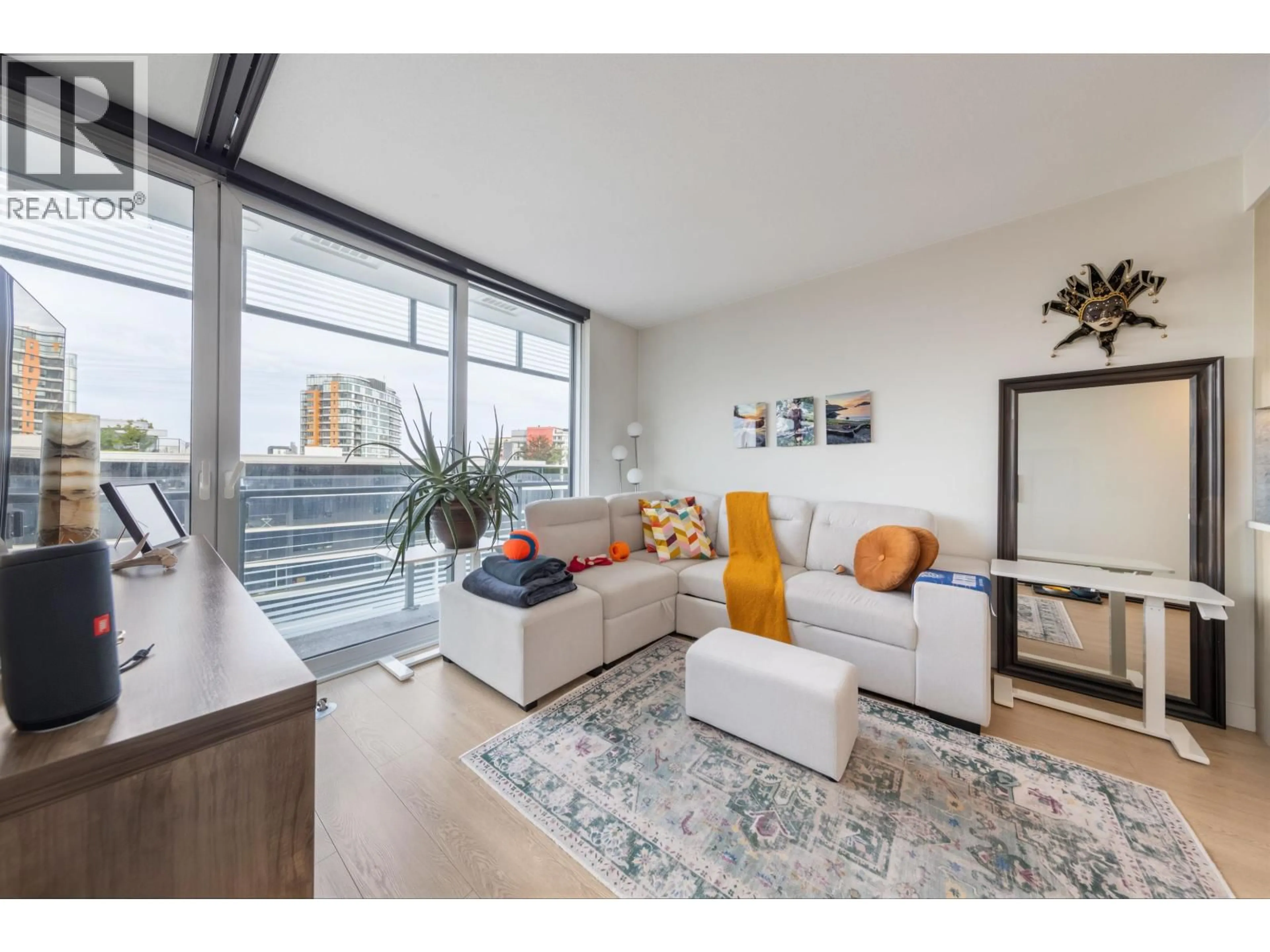 Living room with furniture, unknown for 1810 - 89 NELSON STREET, Vancouver British Columbia V6Z0E7