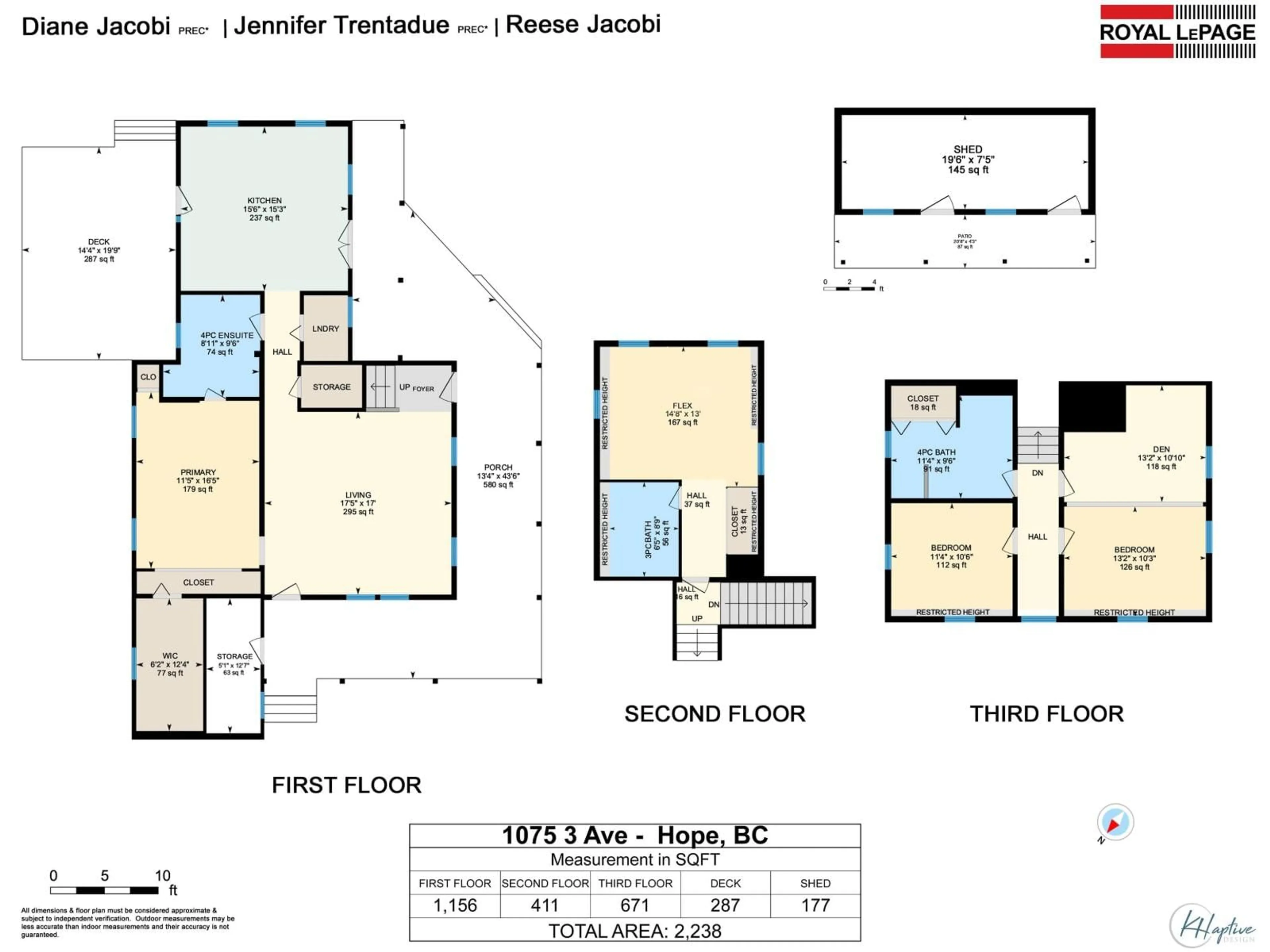 Floor plan for 1075 3RD AVENUE, Hope British Columbia V0X1L0