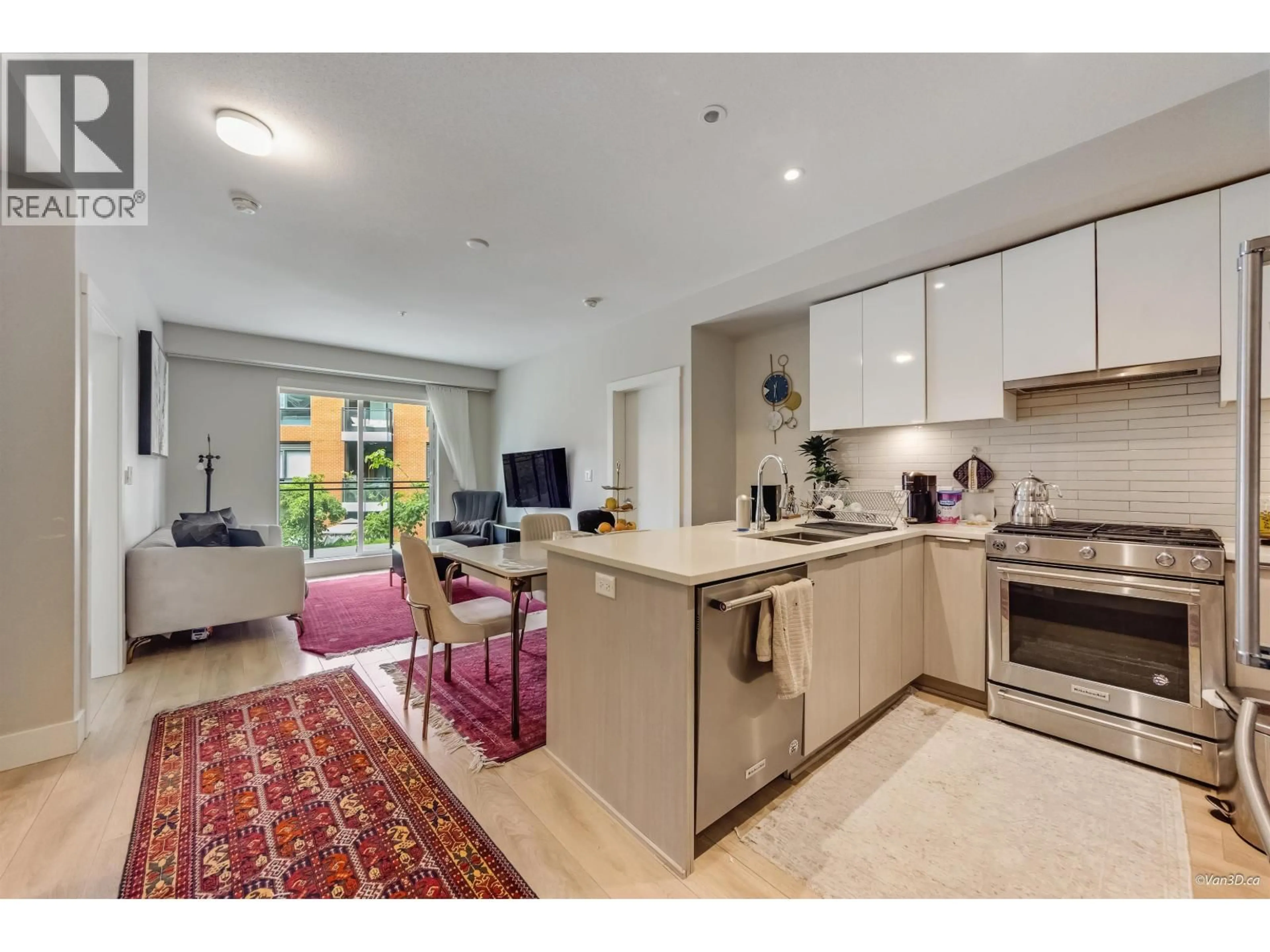 Open concept kitchen, unknown for 310 - 3588 SAWMILL CRESCENT, Vancouver British Columbia V5S0H5