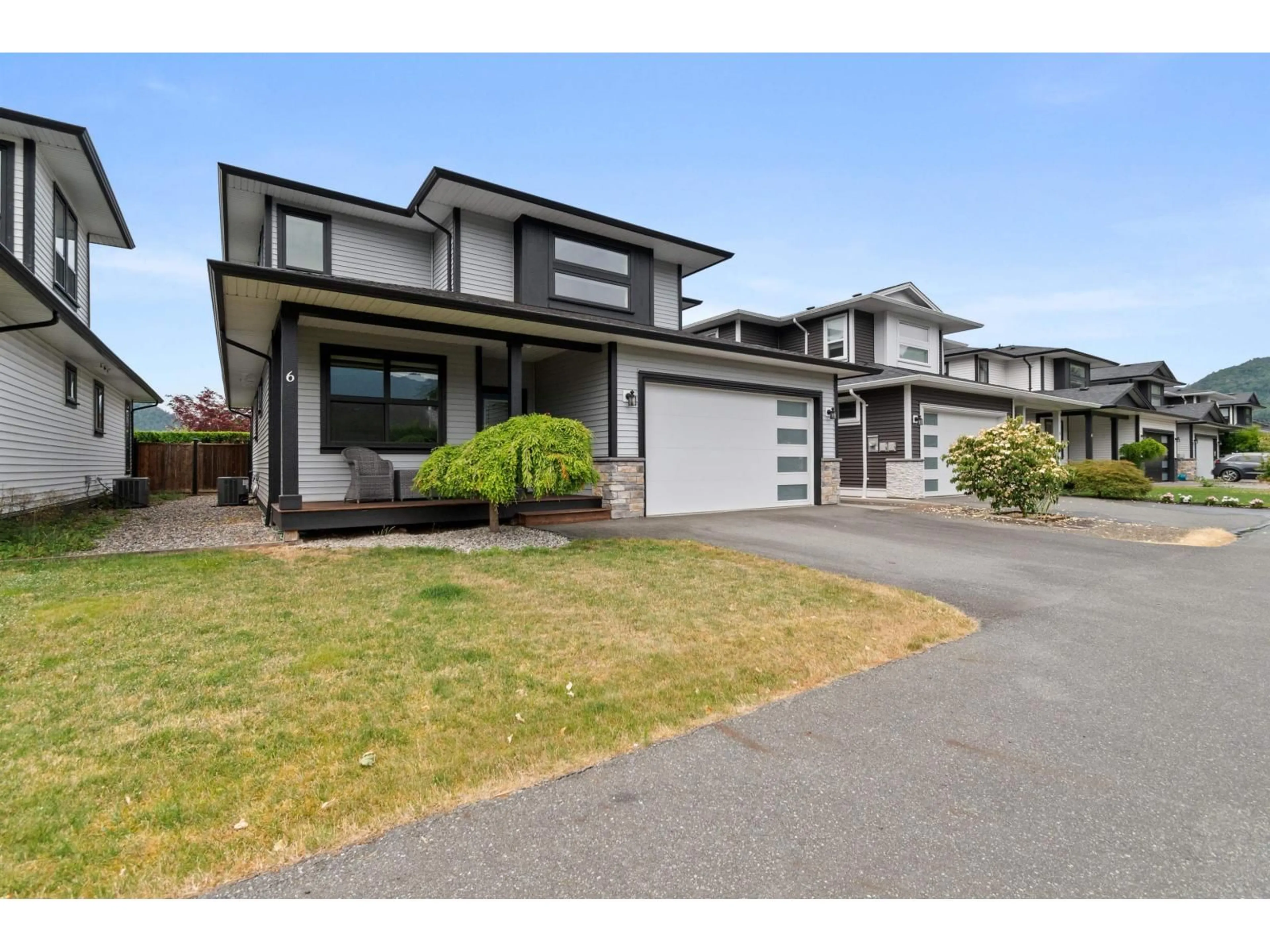 Home with vinyl exterior material, street for 6 - 7328 MORROW ROAD, Agassiz British Columbia V0M1A2