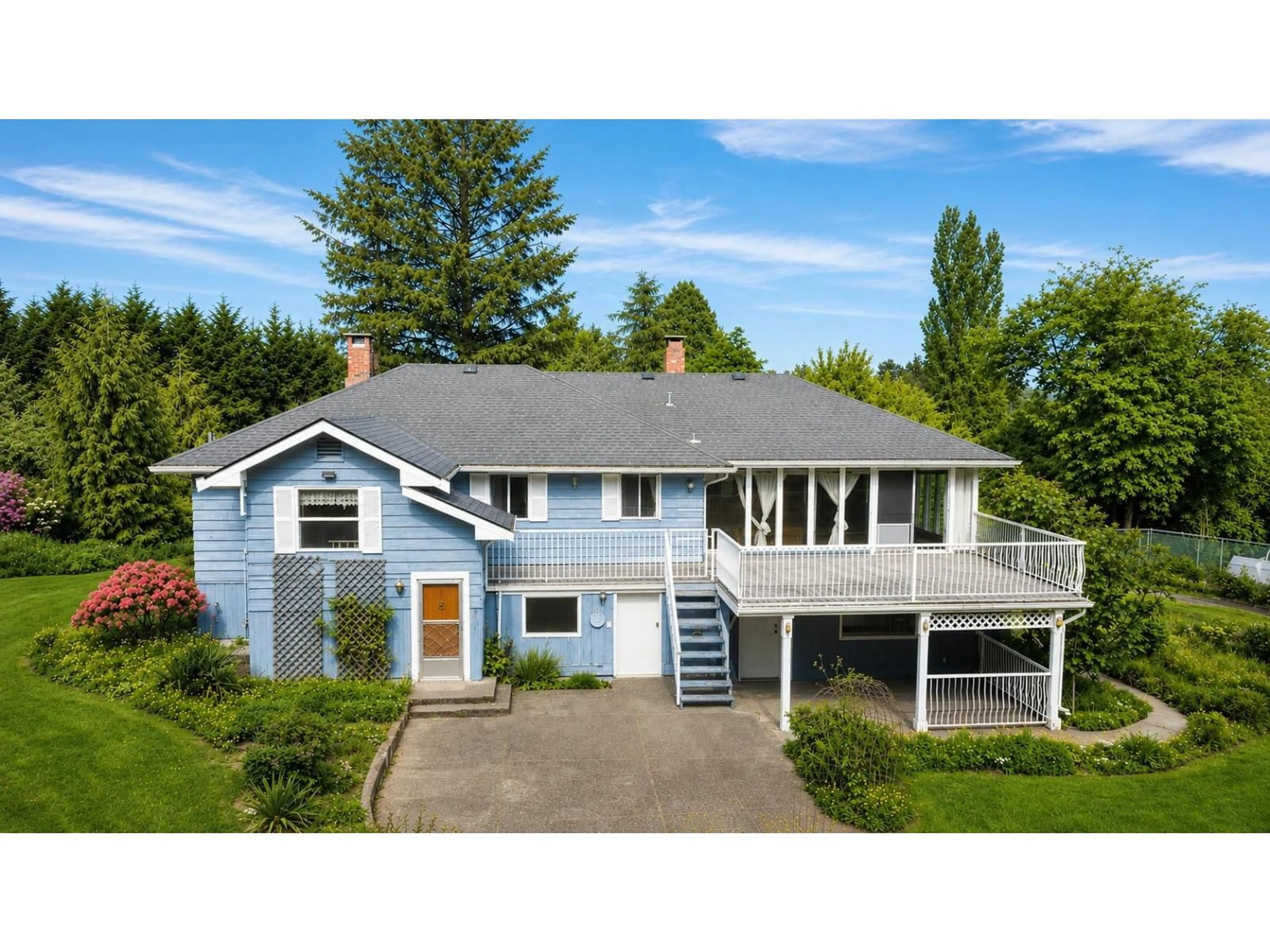 Home with vinyl exterior material, street for 21154 CRUSH CRESCENT, Langley British Columbia V2Y2R4
