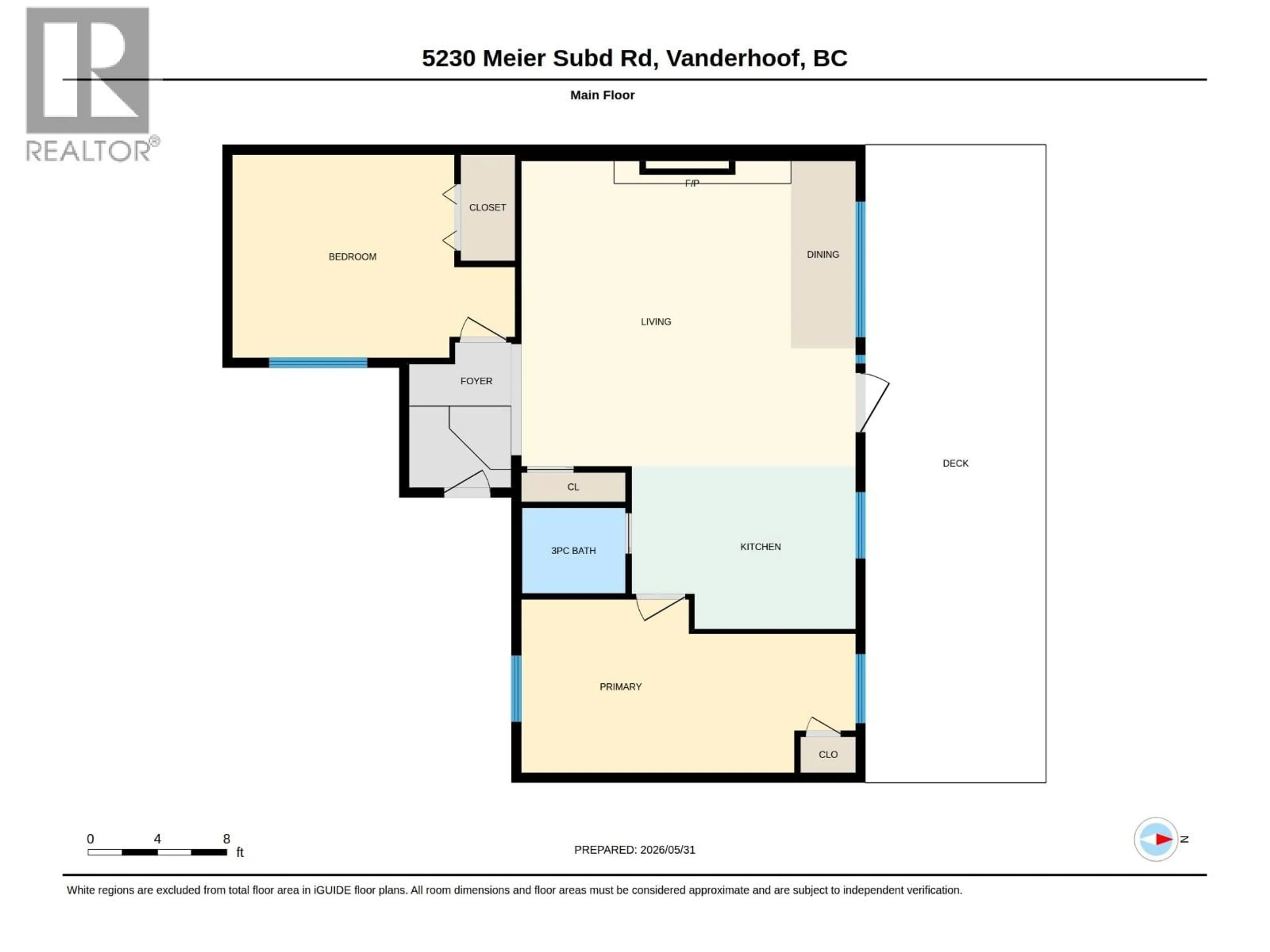 Floor plan for 5230 MEIER SUB ROAD, Prince George British Columbia V0J3A3