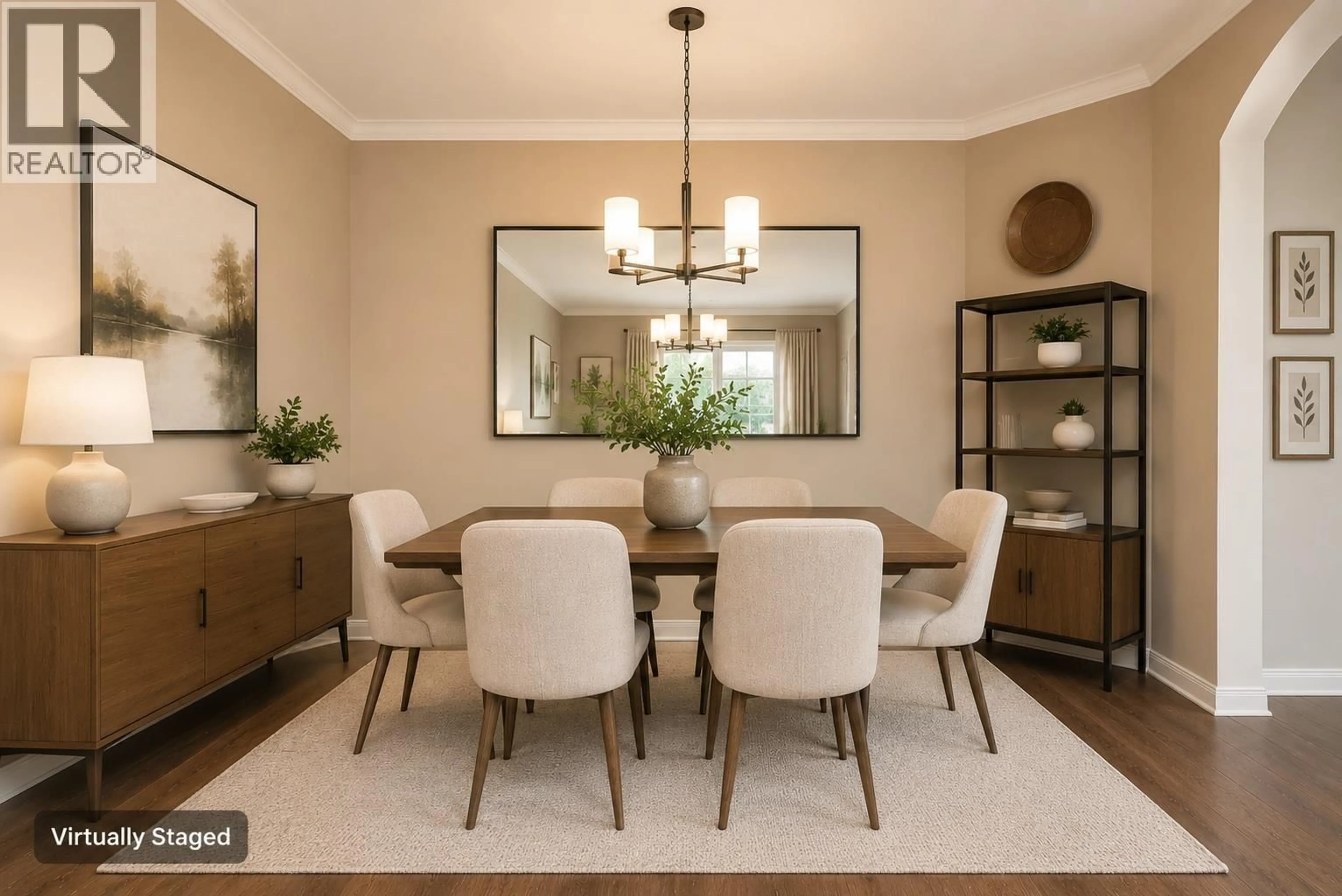 Dining room, wood/laminate floor for 110 - 1300 HUNTER ROAD, Delta British Columbia V4L1Y8