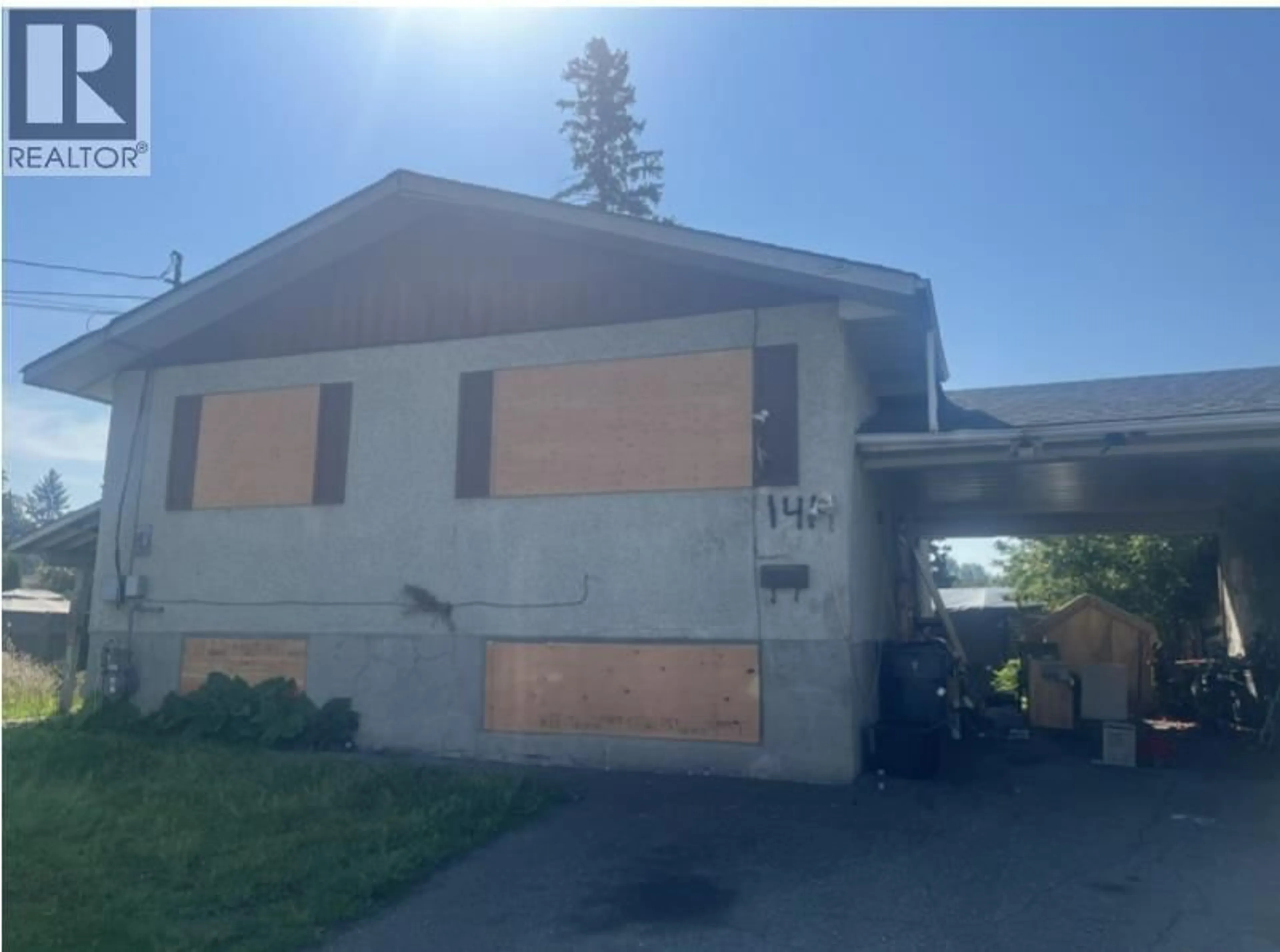 Home with vinyl exterior material, building for 1411 STRATHCONA AVENUE, Prince George British Columbia V2L5C2