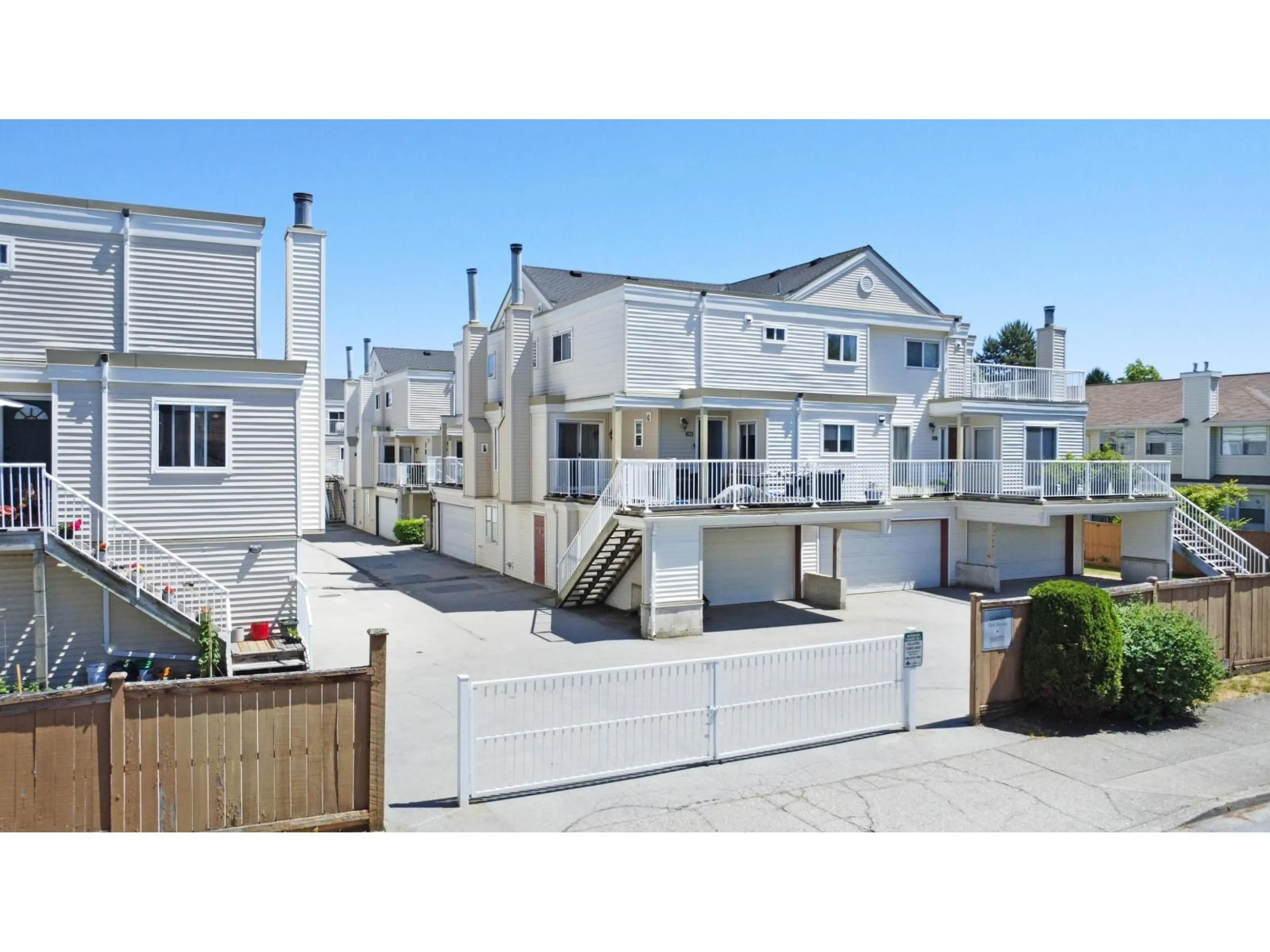 A pic from outside/outdoor area/front of a property/back of a property/a pic from drone, street for 186 - 10077 156 STREET, Surrey British Columbia V3R4L6