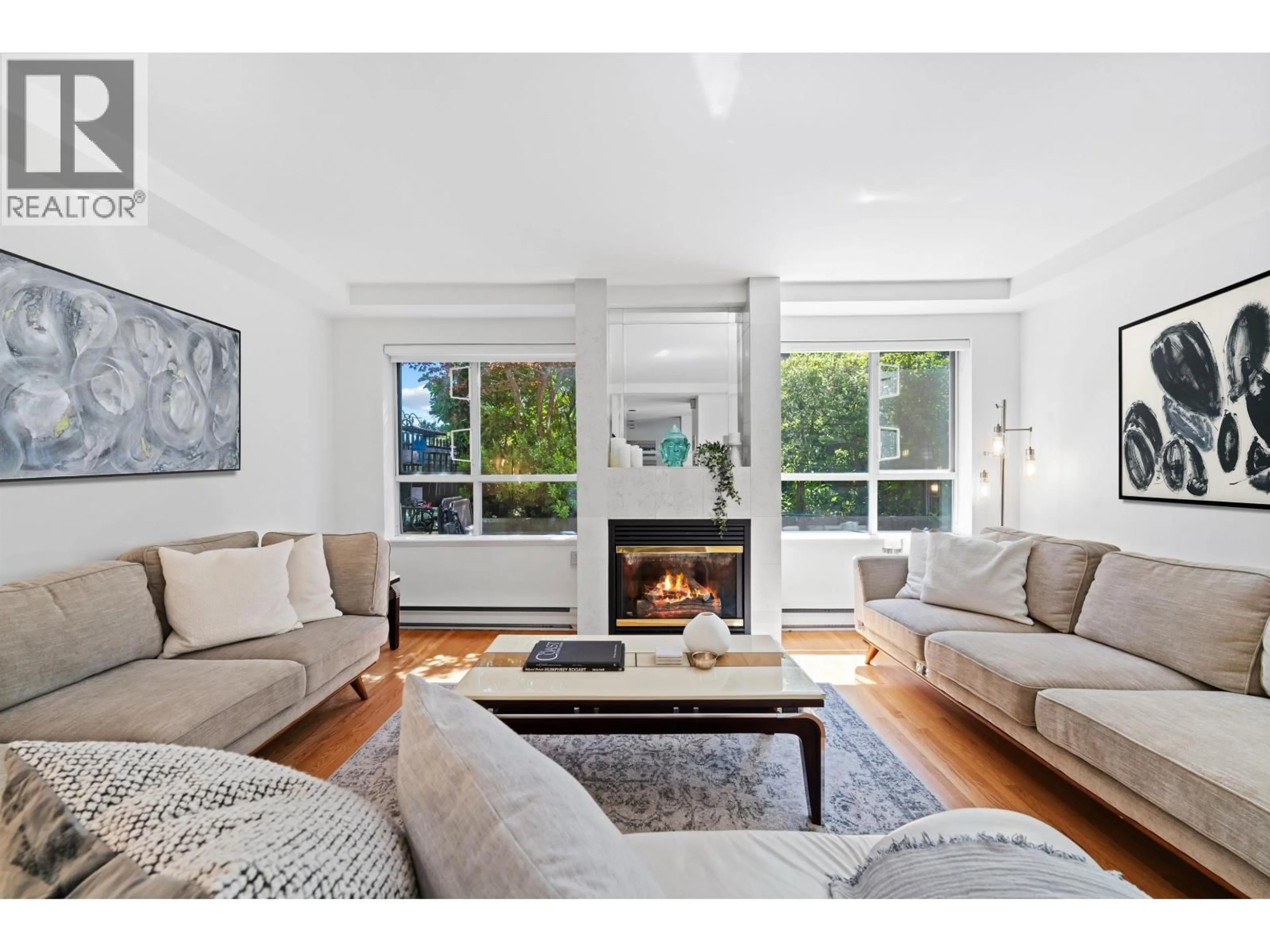 Living room with furniture, unknown for 102 - 2128 43RD AVENUE, Vancouver British Columbia V6M2E1