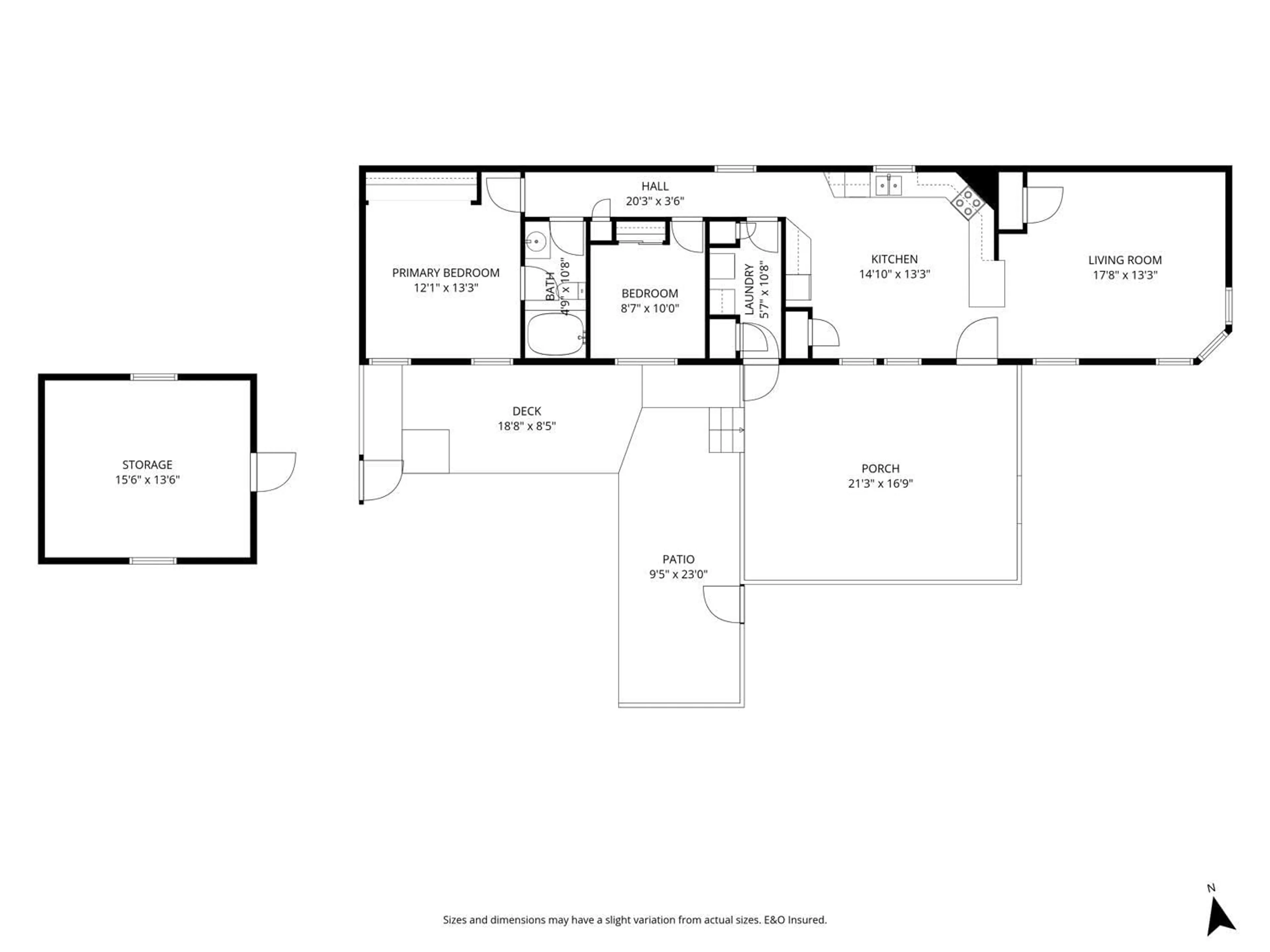 Floor plan for 41 - 52324 YALE ROAD, Rosedale British Columbia V0X1X1