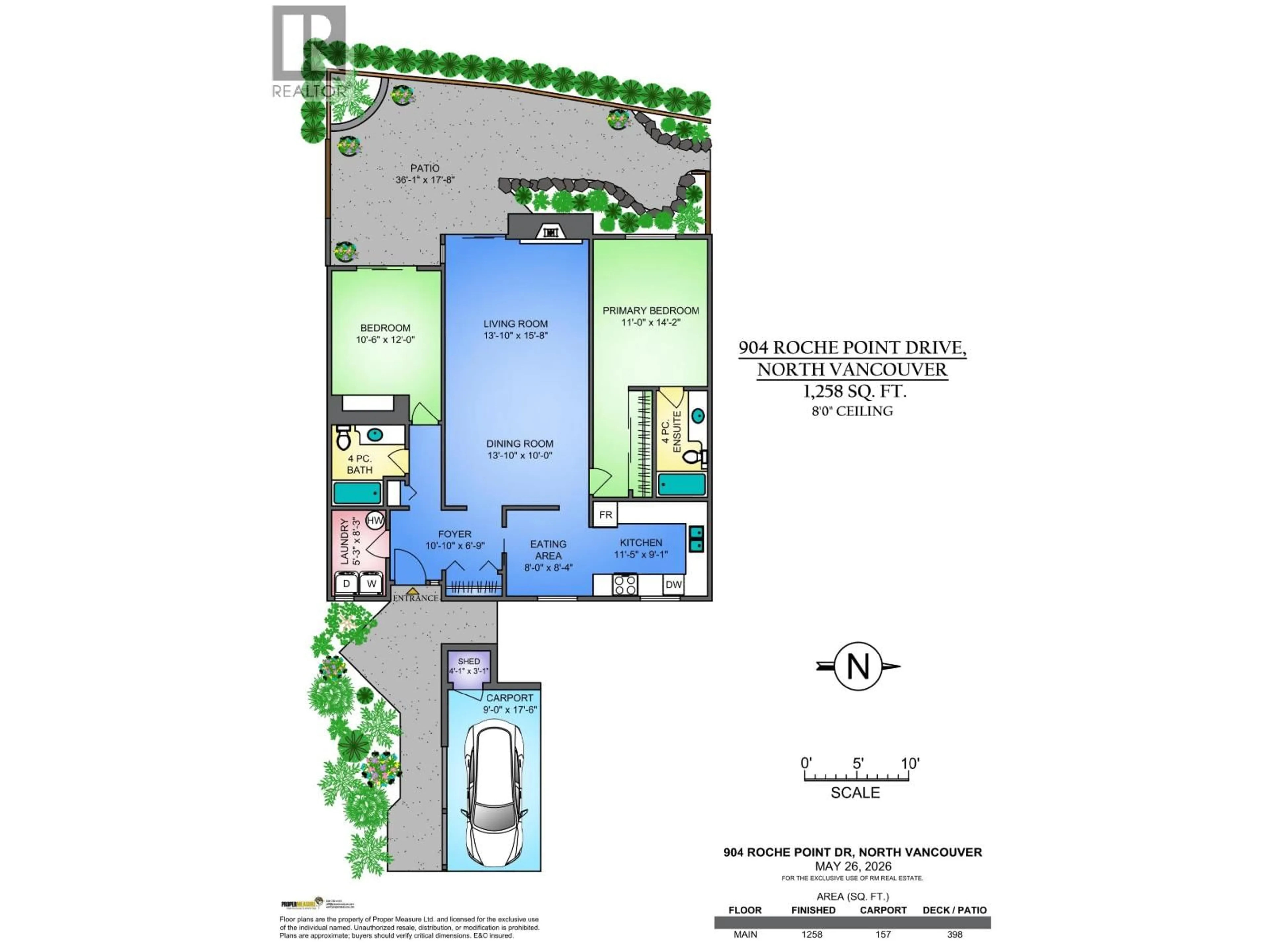 Floor plan for 904 ROCHE POINT DRIVE, North Vancouver British Columbia V7H2T5