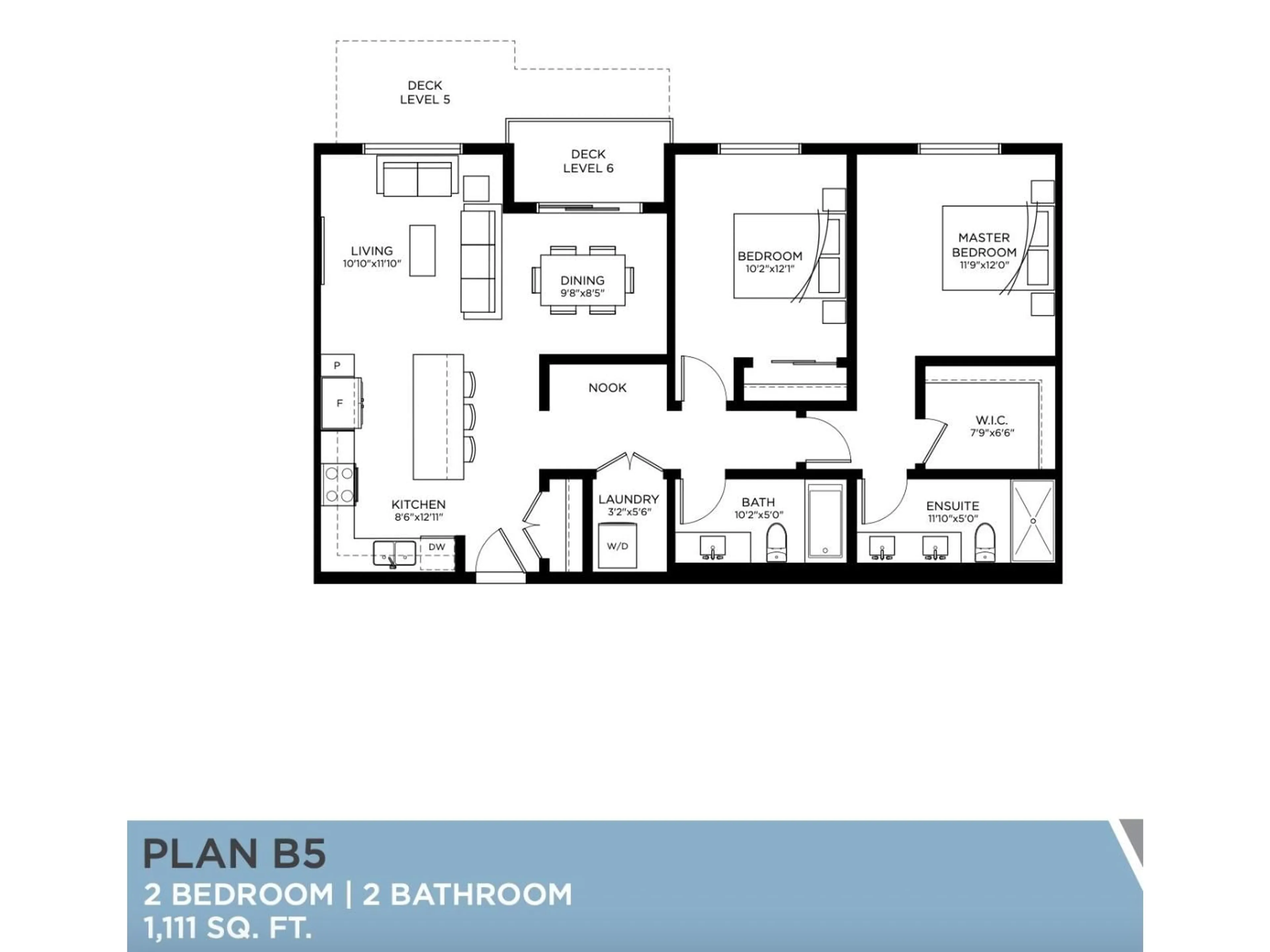Floor plan for 508 - 20077 84 AVENUE, Langley British Columbia V2Y3X7