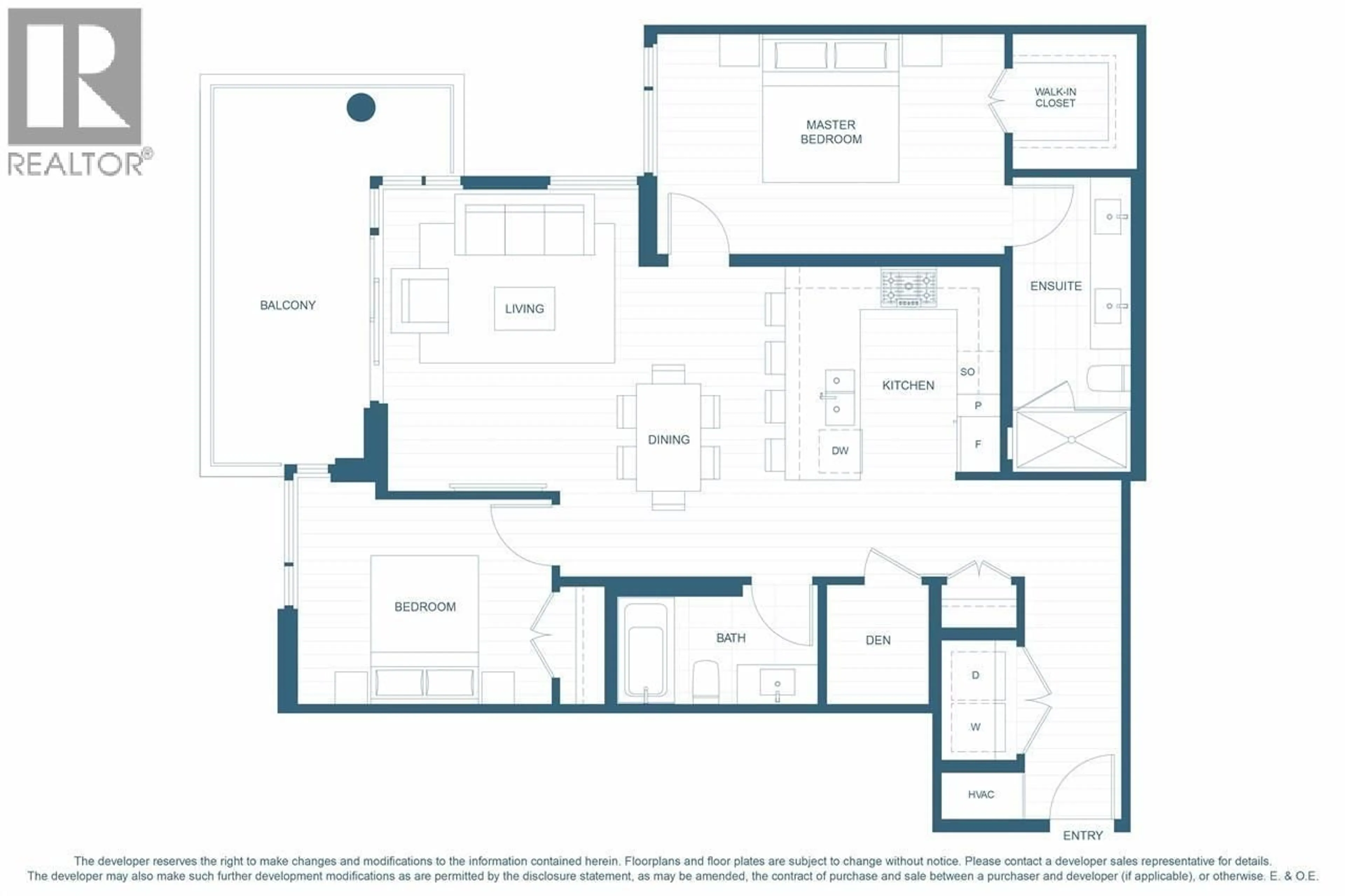 Floor plan for 303 - 177 3RD STREET, North Vancouver British Columbia V7M0G5