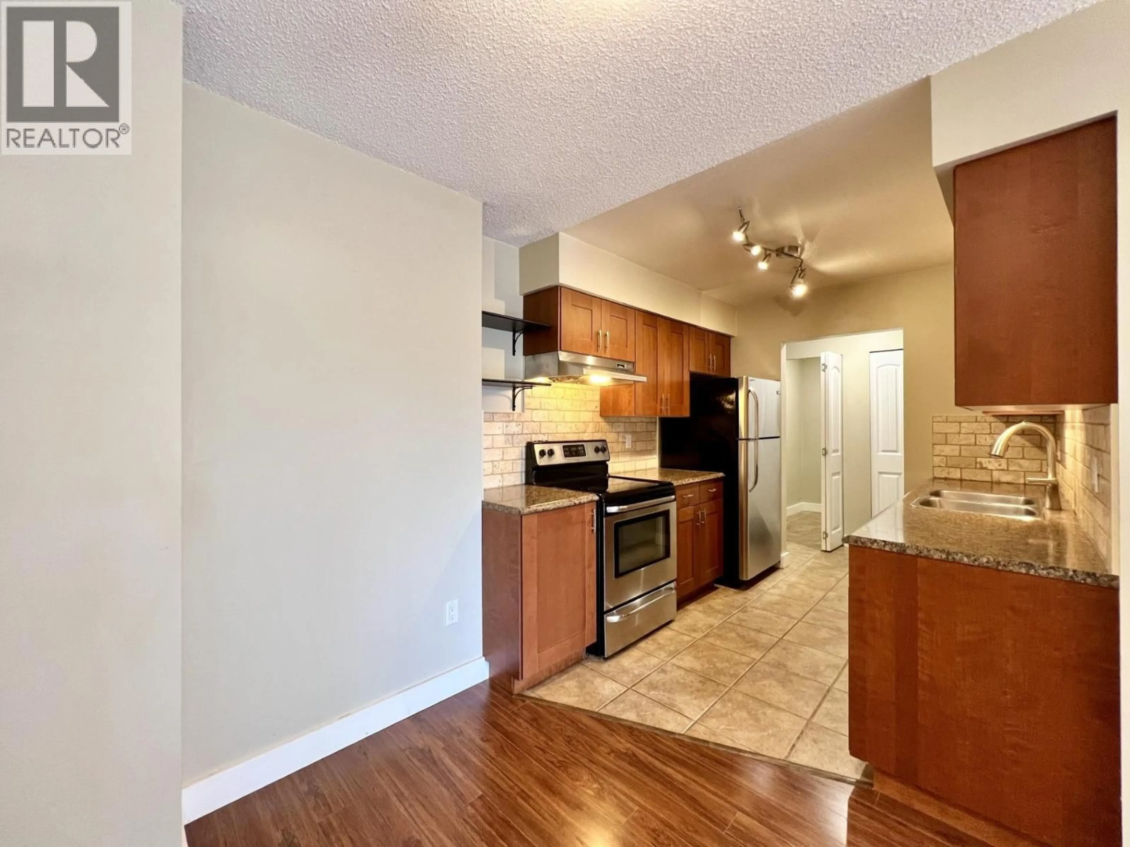 Standard kitchen, wood/laminate floor for 401 - 1210 PACIFIC STREET, Coquitlam British Columbia V3B6K3