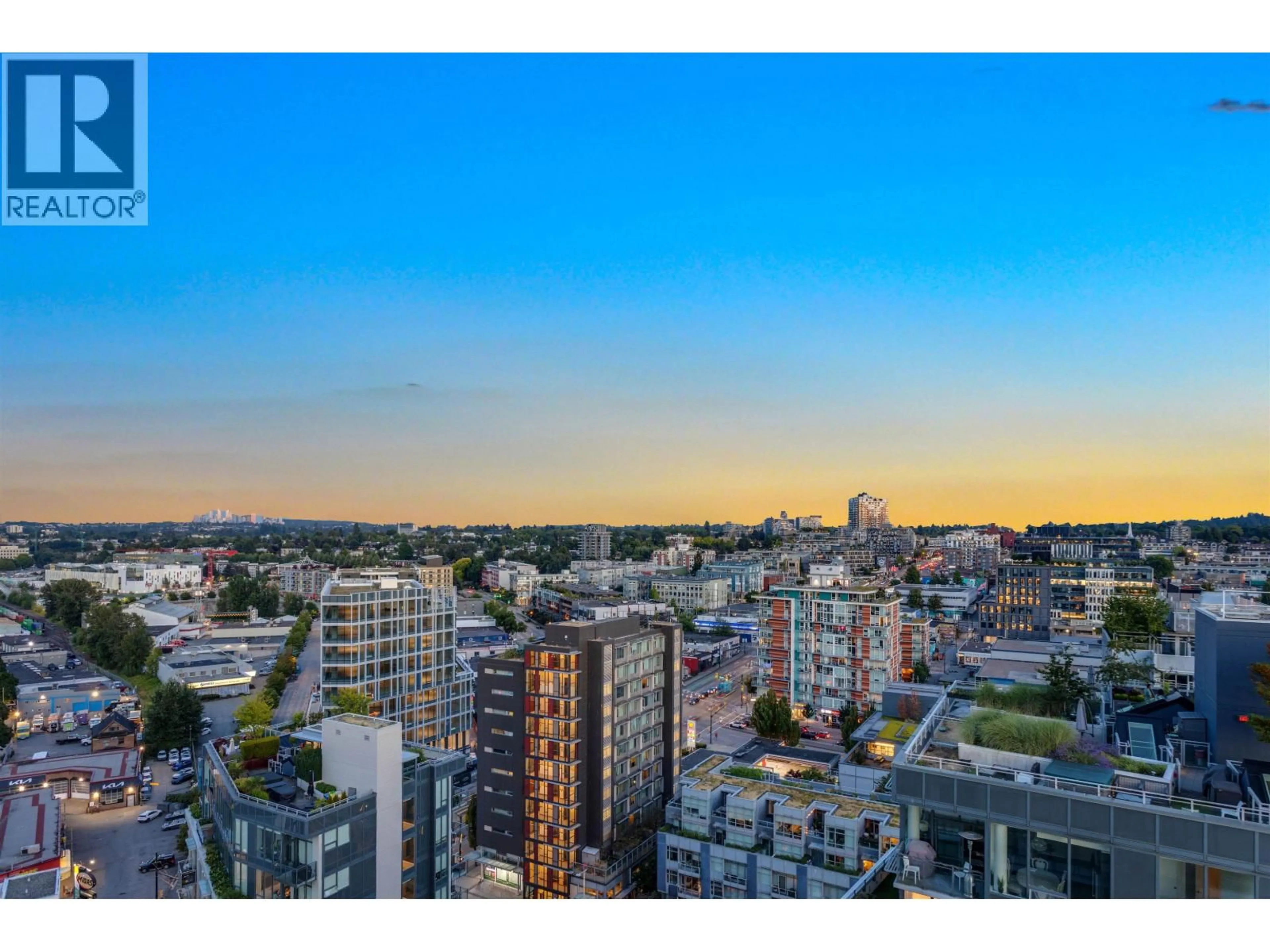 A pic from outside/outdoor area/front of a property/back of a property/a pic from drone, city buildings view from balcony for 2101 - 110 SWITCHMEN STREET, Vancouver British Columbia V6A0C6