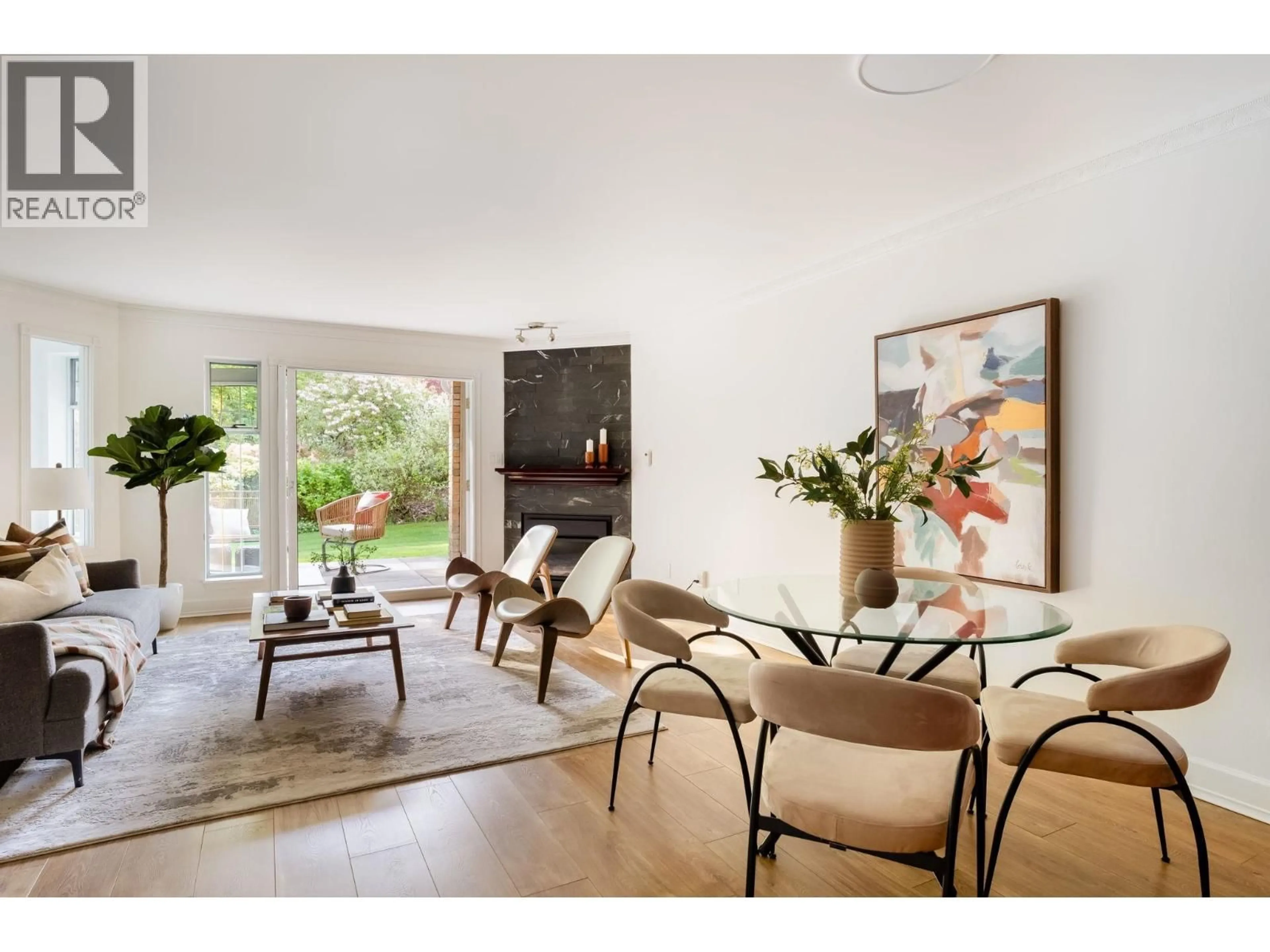 Living room with furniture, unknown for 107 - 67 MINER STREET, New Westminster British Columbia V3L5N5