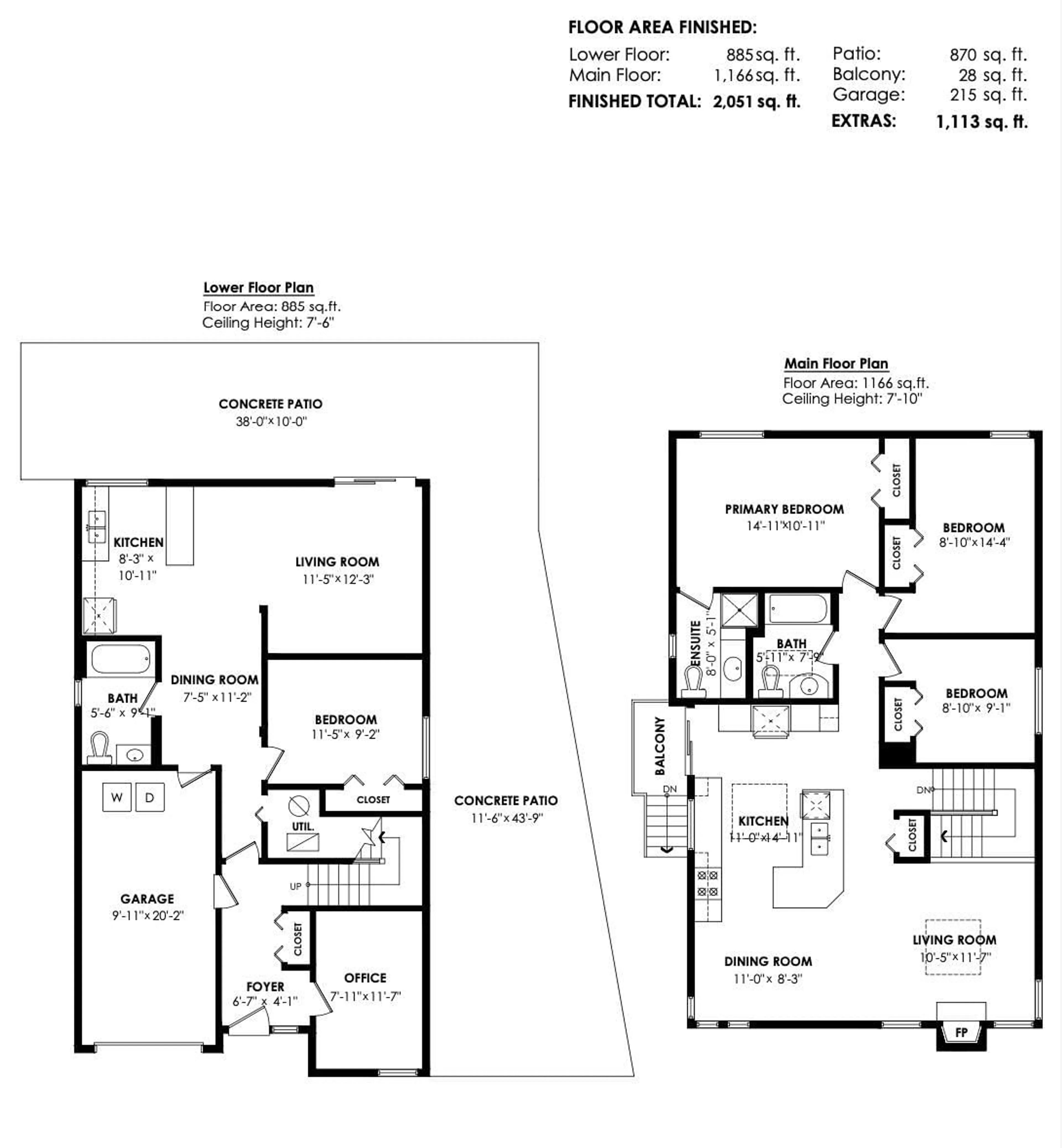 Floor plan for 2266 WILLOUGHBY WAY, Langley British Columbia V2Y1C1