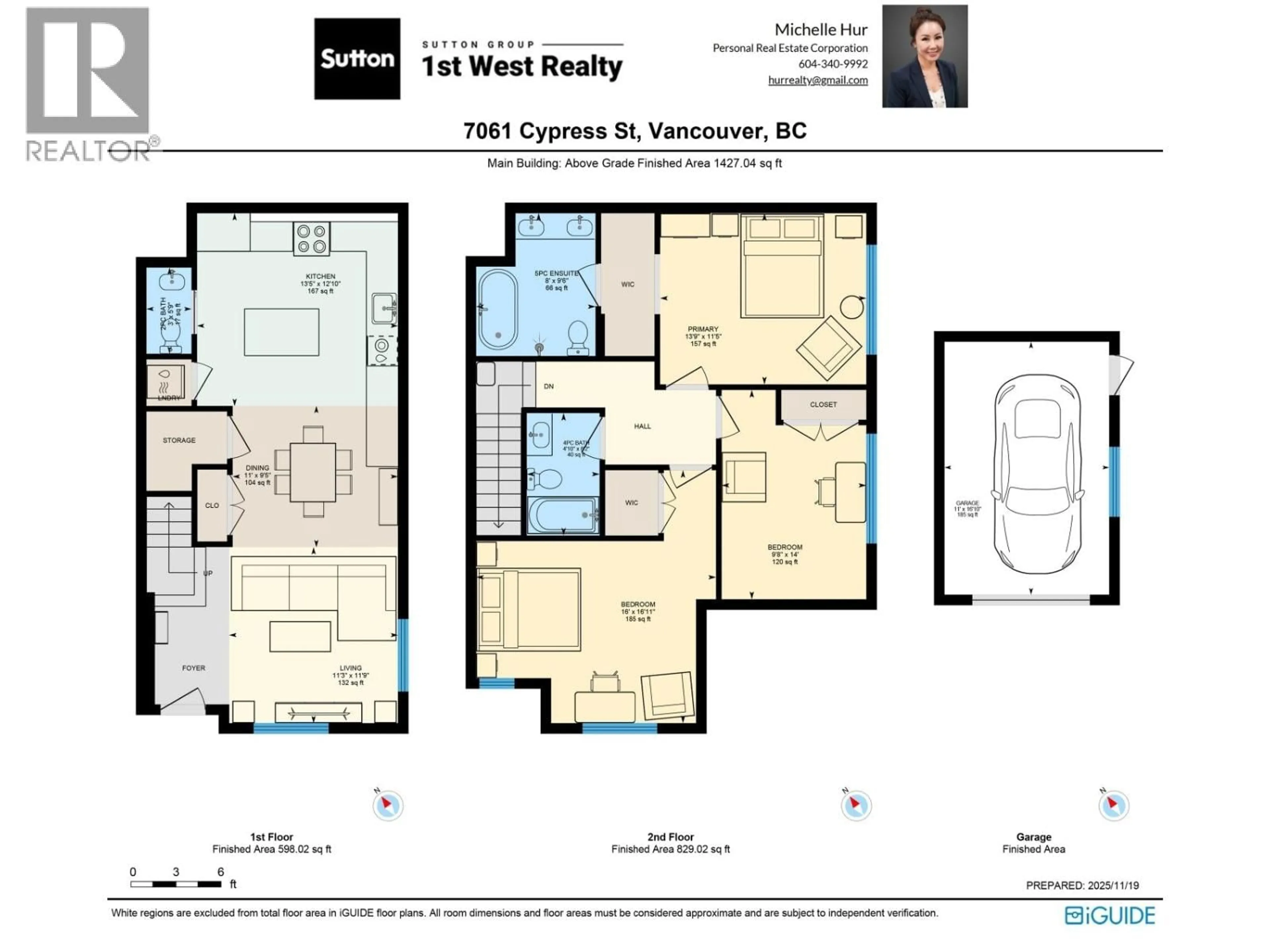Floor plan for 7061 CYPRESS STREET, Vancouver British Columbia V7N3E6