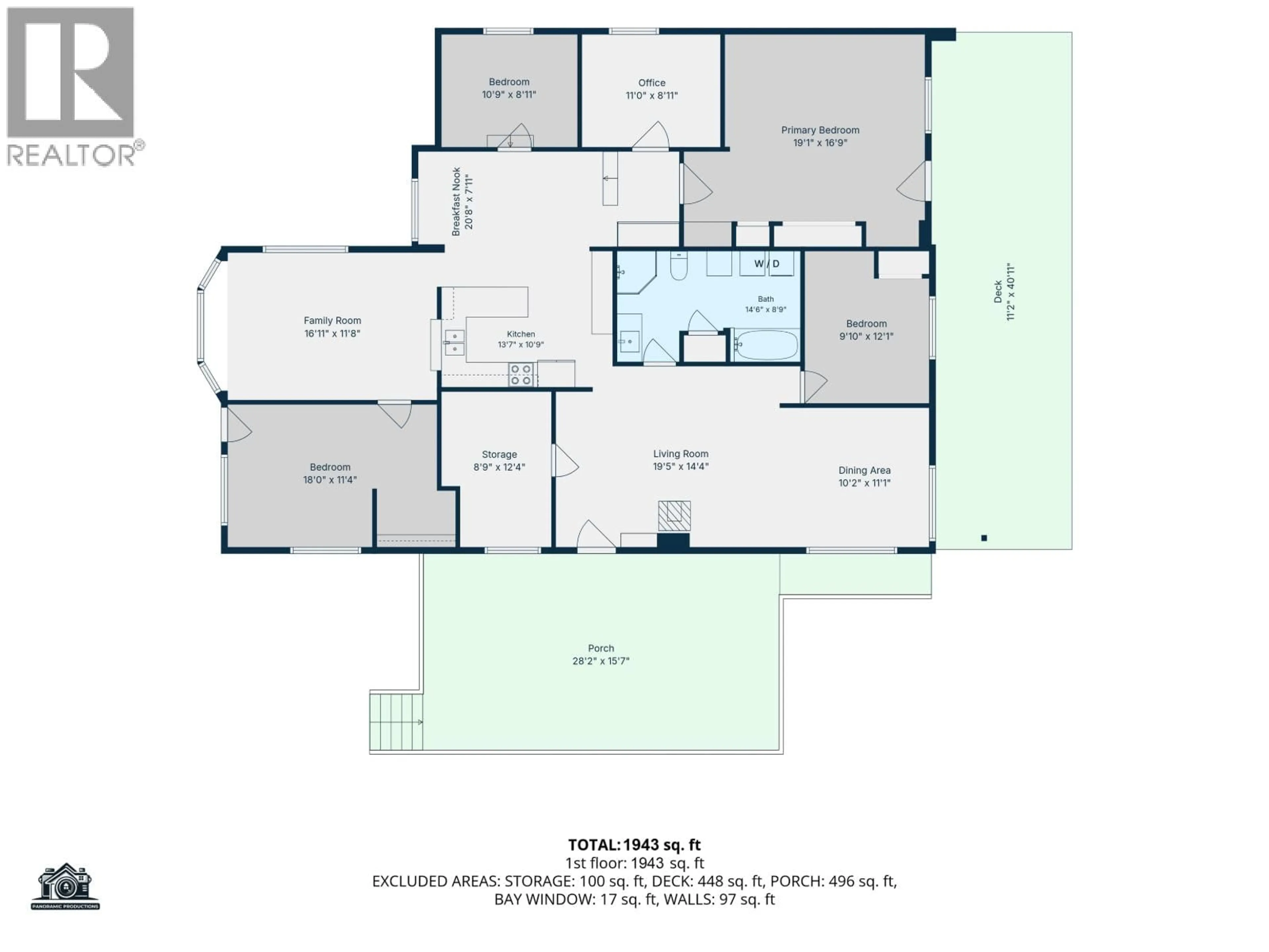 Floor plan for 1824 DOG CREEK ROAD, Williams Lake British Columbia V2G4V6