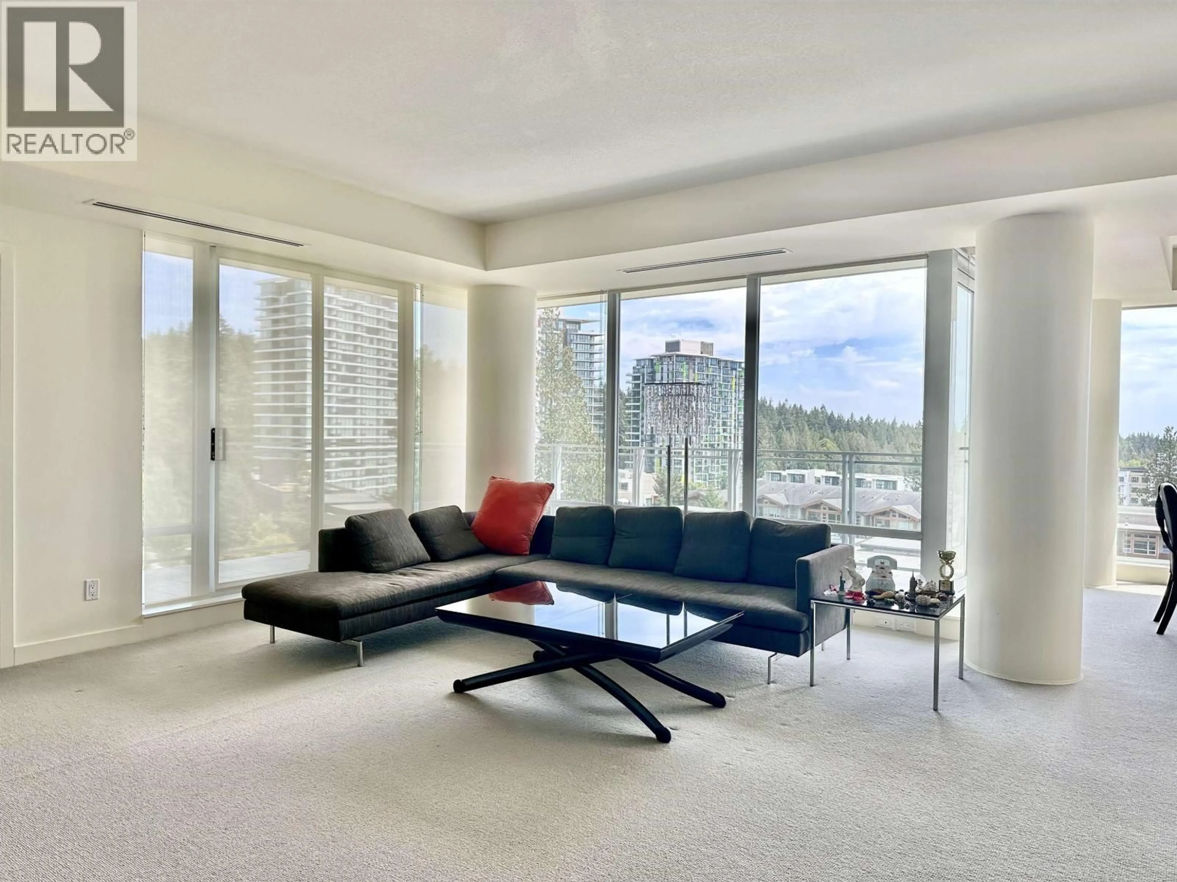 Living room with furniture, unknown for 801 - 5838 BERTON AVENUE, Vancouver British Columbia V6S0A5