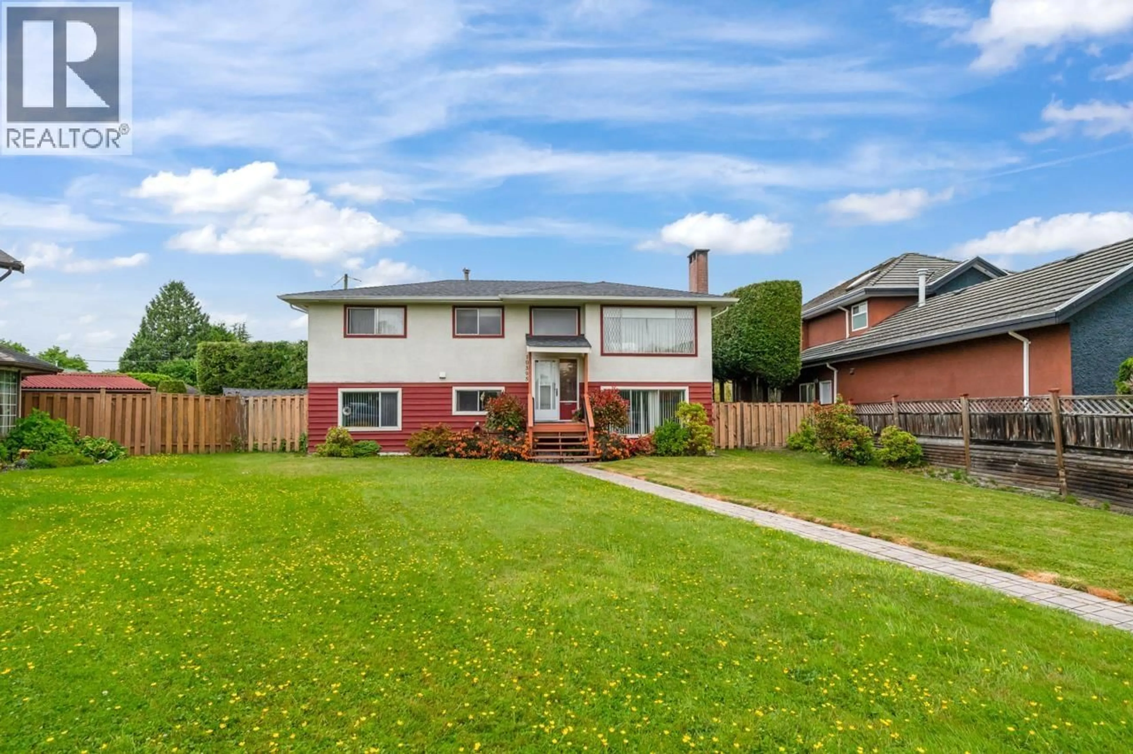 Home with brick exterior material, street for 10395 ARAGON ROAD, Richmond British Columbia V7A3E8