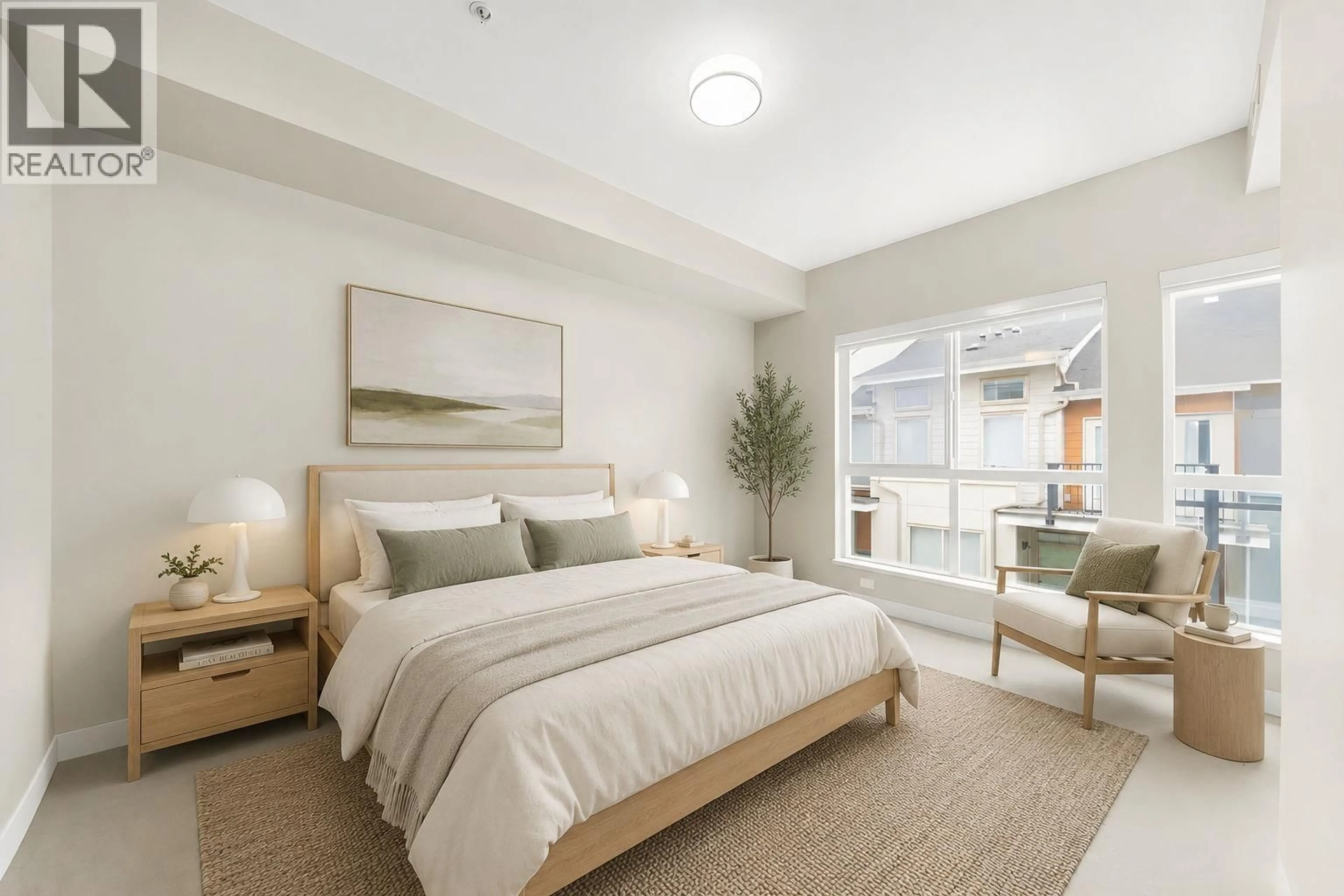 Bedroom with bed, unknown for 313 - 10155 RIVER DRIVE, Richmond British Columbia V6X0L3