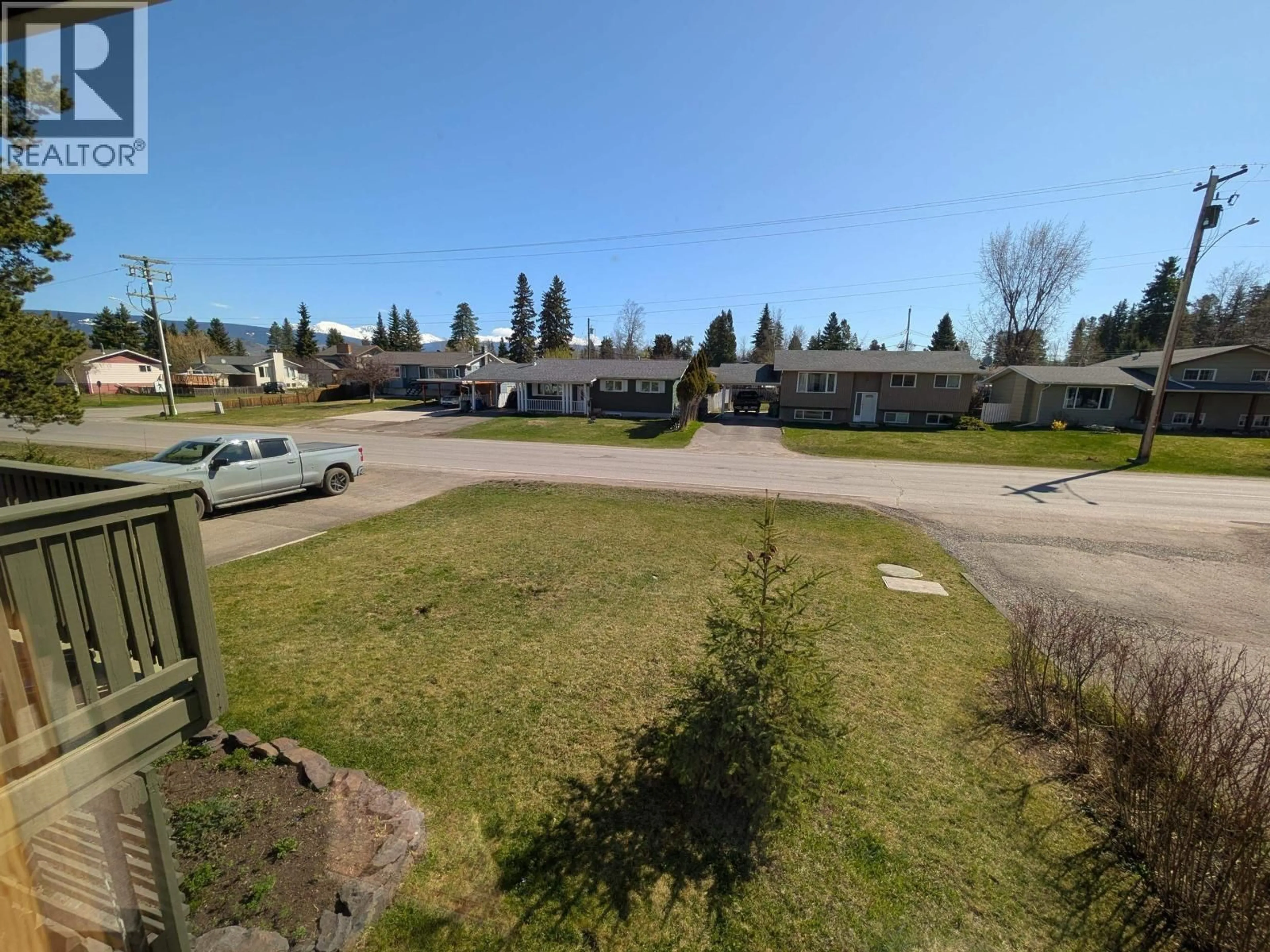 A pic from outside/outdoor area/front of a property/back of a property/a pic from drone, mountain view for 4075 7TH AVENUE, Smithers British Columbia V0J2N0