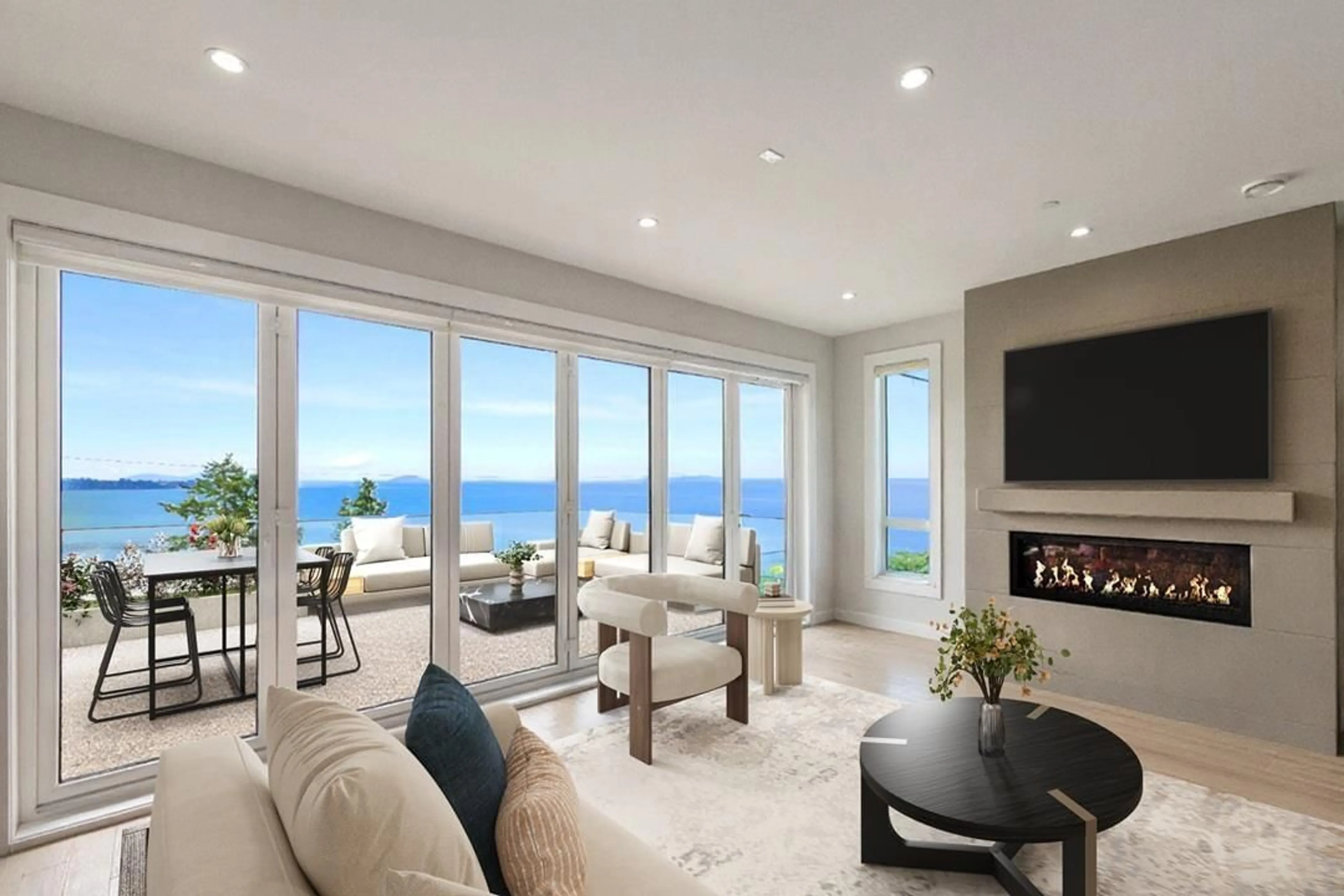Living room with furniture, unknown for 14999 BLACKWOOD LANE, White Rock British Columbia V4B2A8