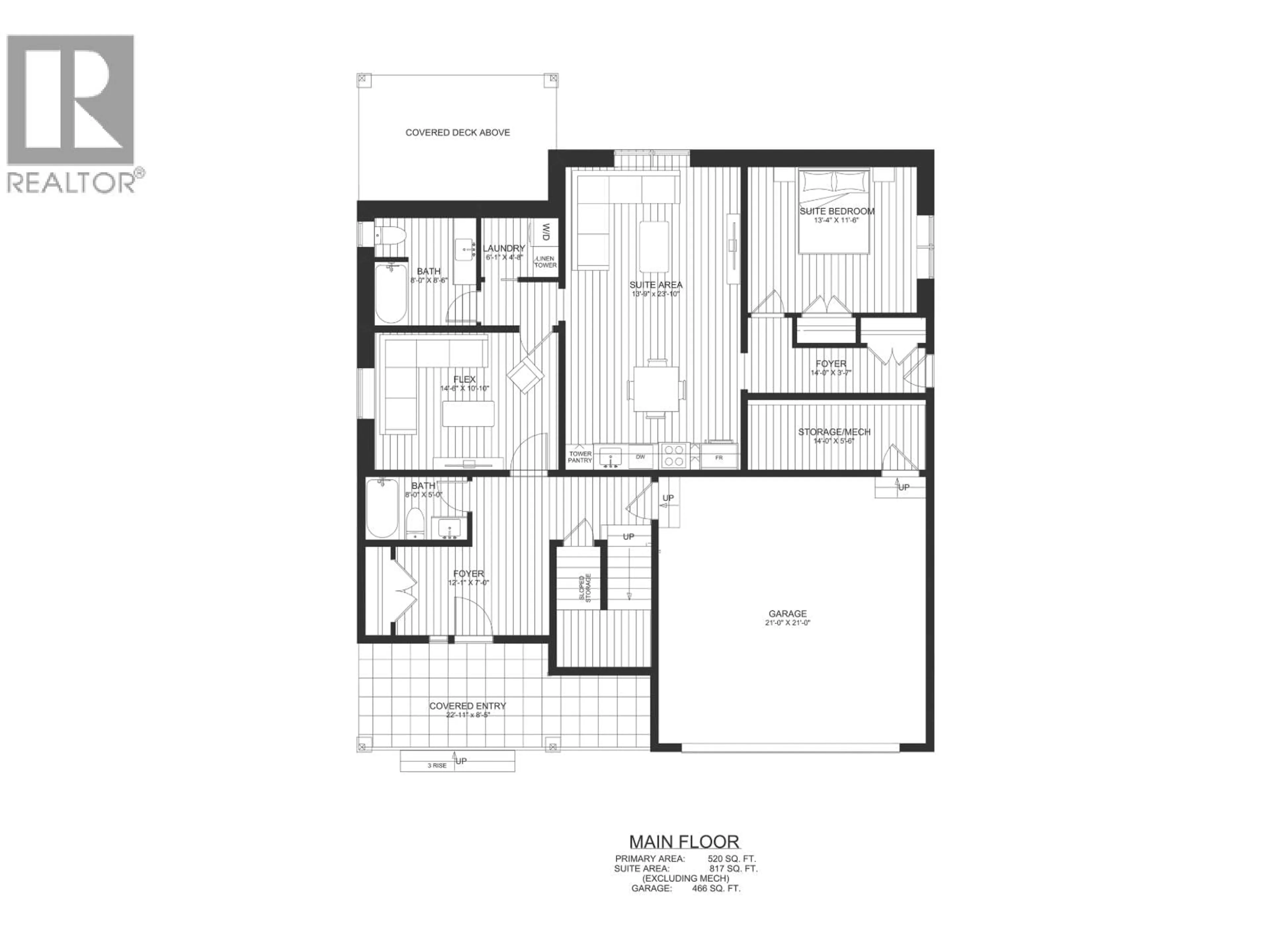 Floor plan for 5089 HEADLANDS HEIGHTS, Prince George British Columbia V2N0K6