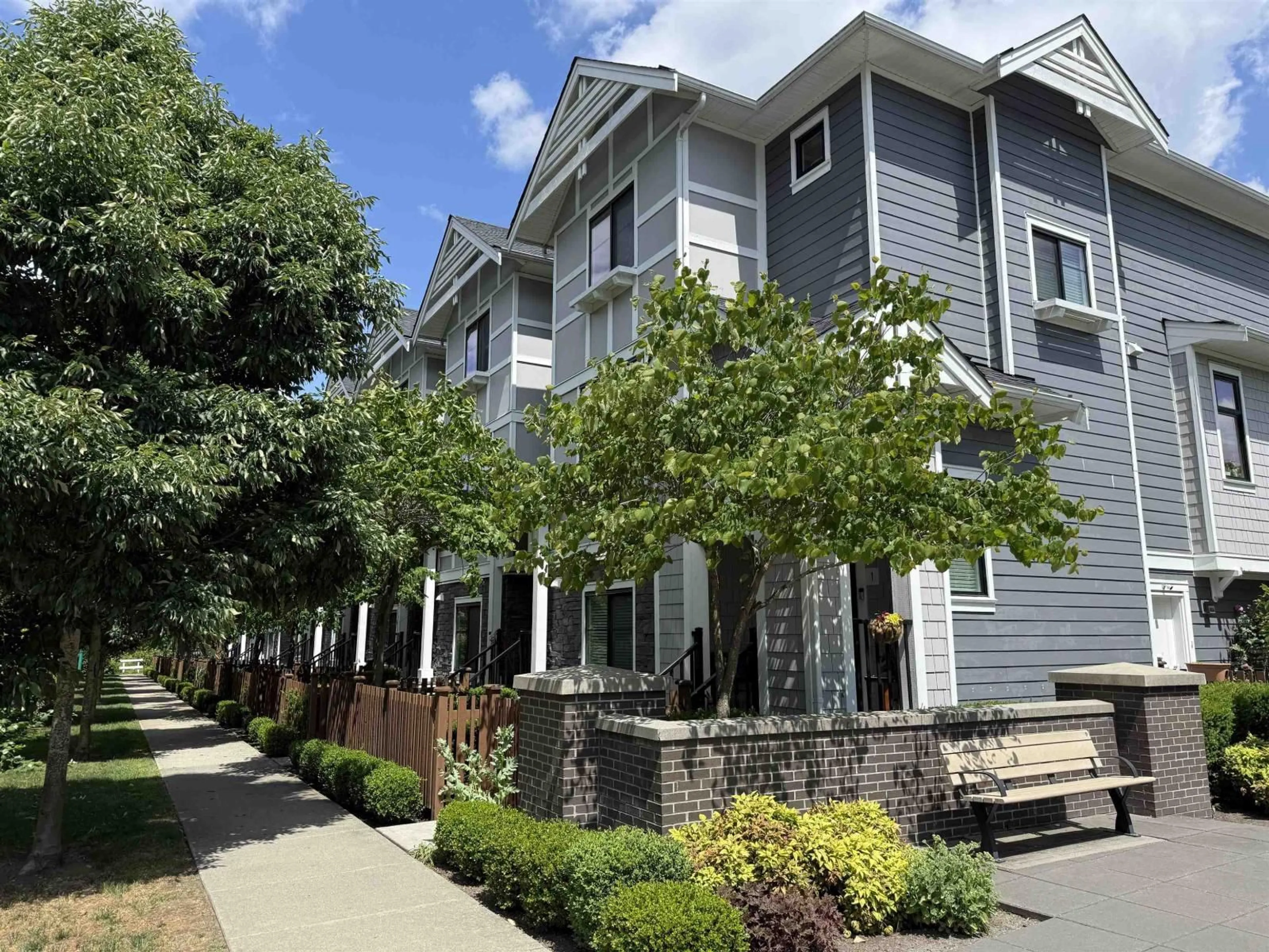 Home with vinyl exterior material, street for 2 - 19133 73 AVENUE, Surrey British Columbia V4N6S9