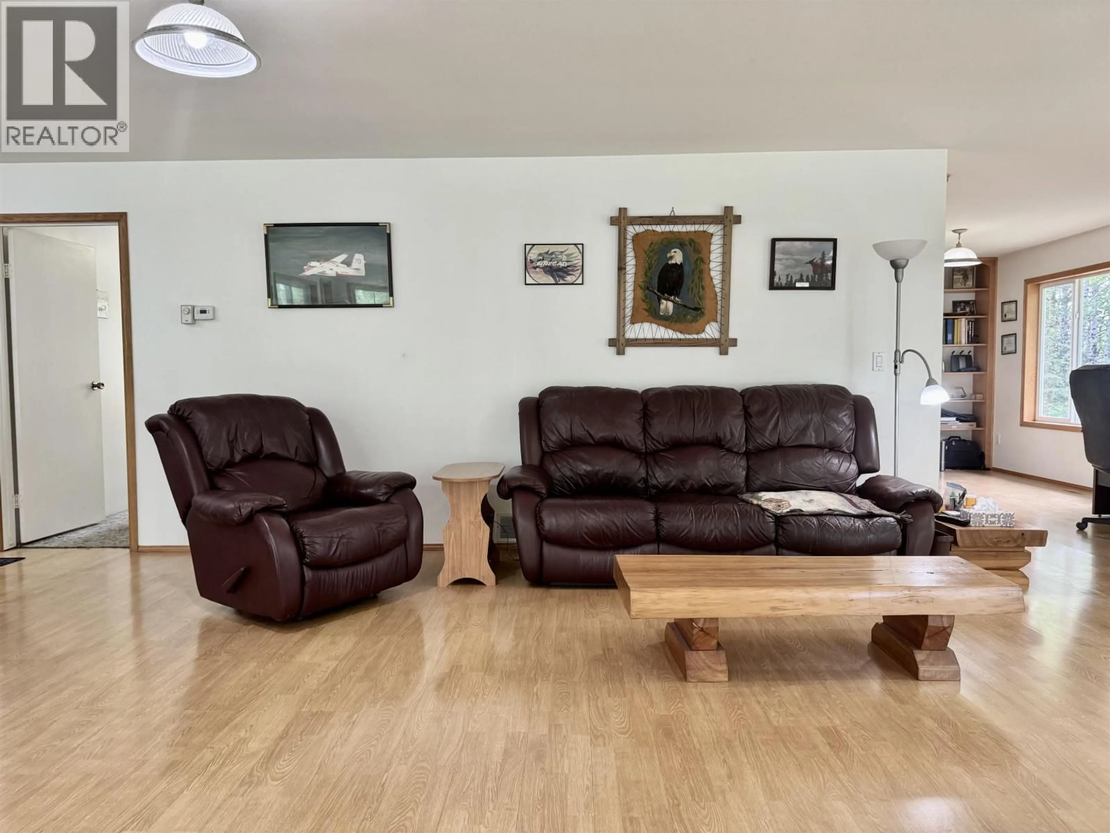 Living room with furniture, unknown for 6436 ERICKSON ROAD, 100 Mile House British Columbia V0K1X3