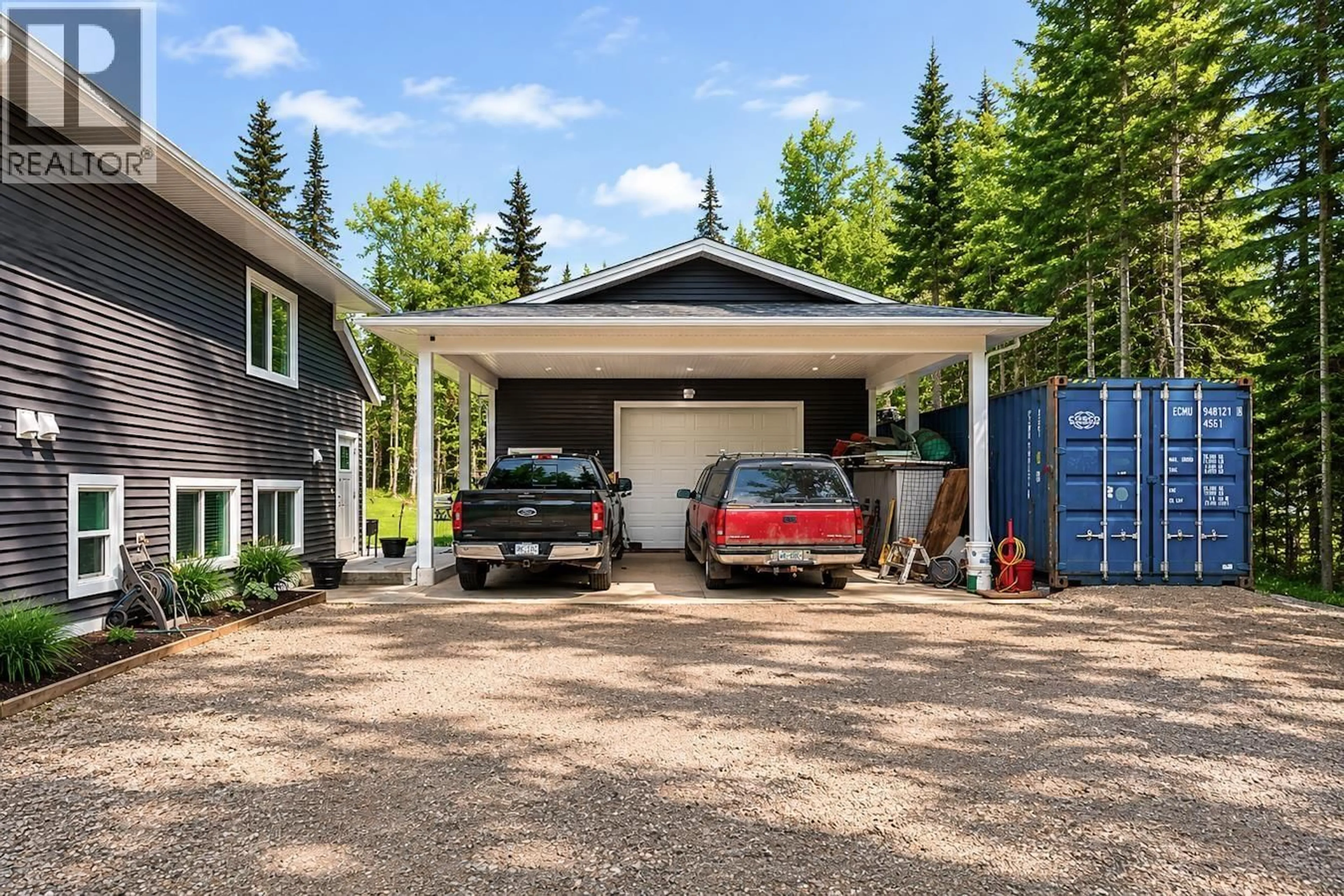 Indoor garage for 8686 HONEYMOON DRIVE, Prince George British Columbia V2K5J8