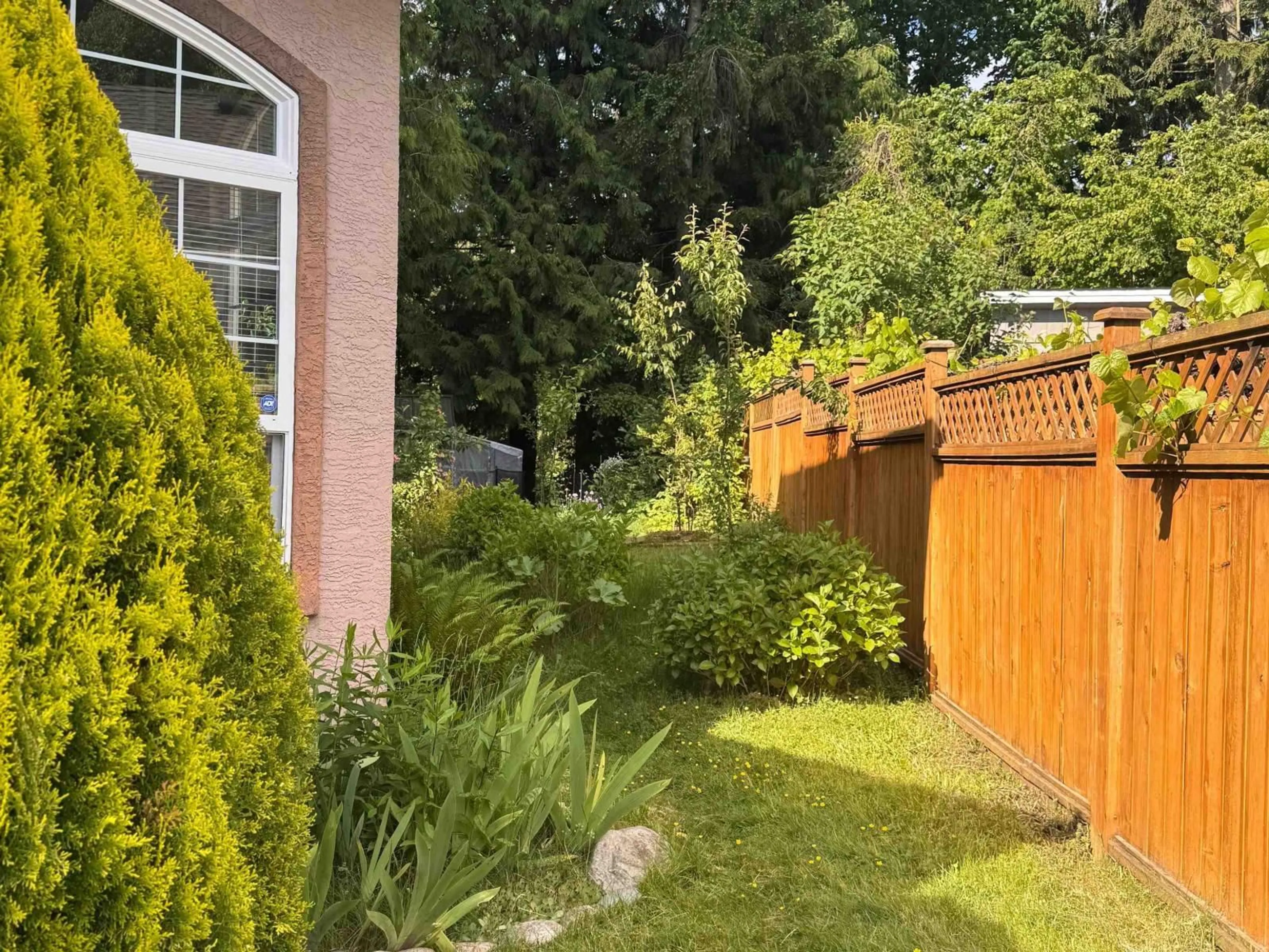 Patio, forest/trees view for 4144 BELANGER DRIVE, Abbotsford British Columbia V3G1K3