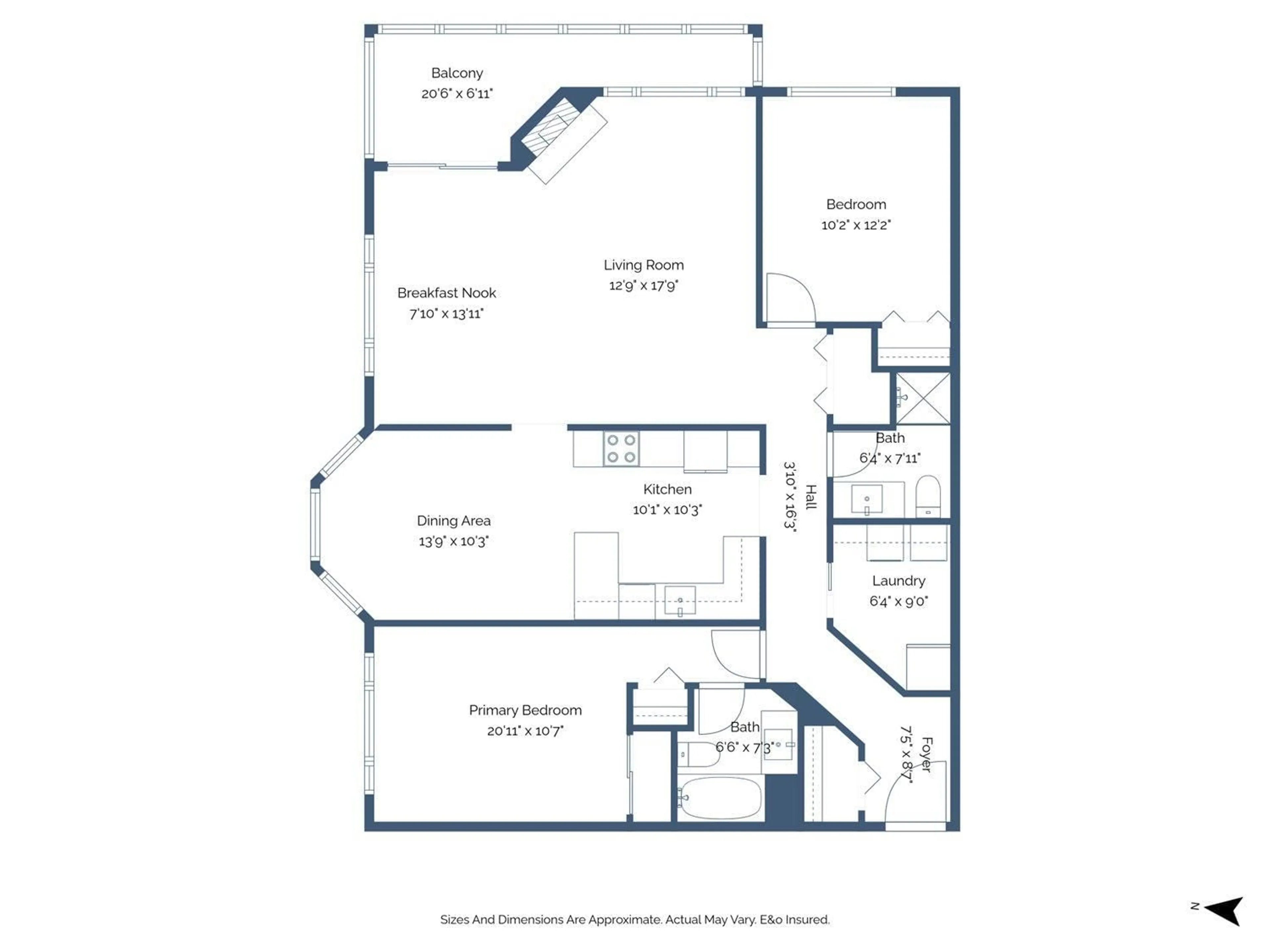 Floor plan for 307 - 2491 GLADWIN ROAD, Abbotsford British Columbia V2T3N8