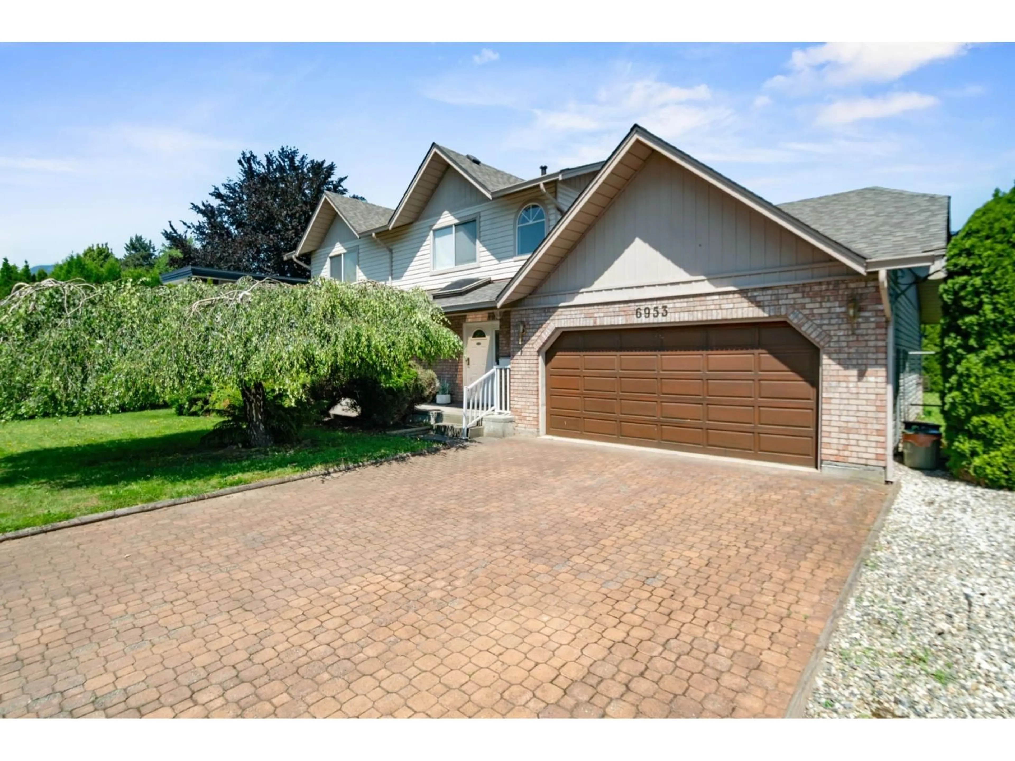 Home with brick exterior material, street for 6953 KALYNA DRIVE, Agassiz British Columbia V0M1A3