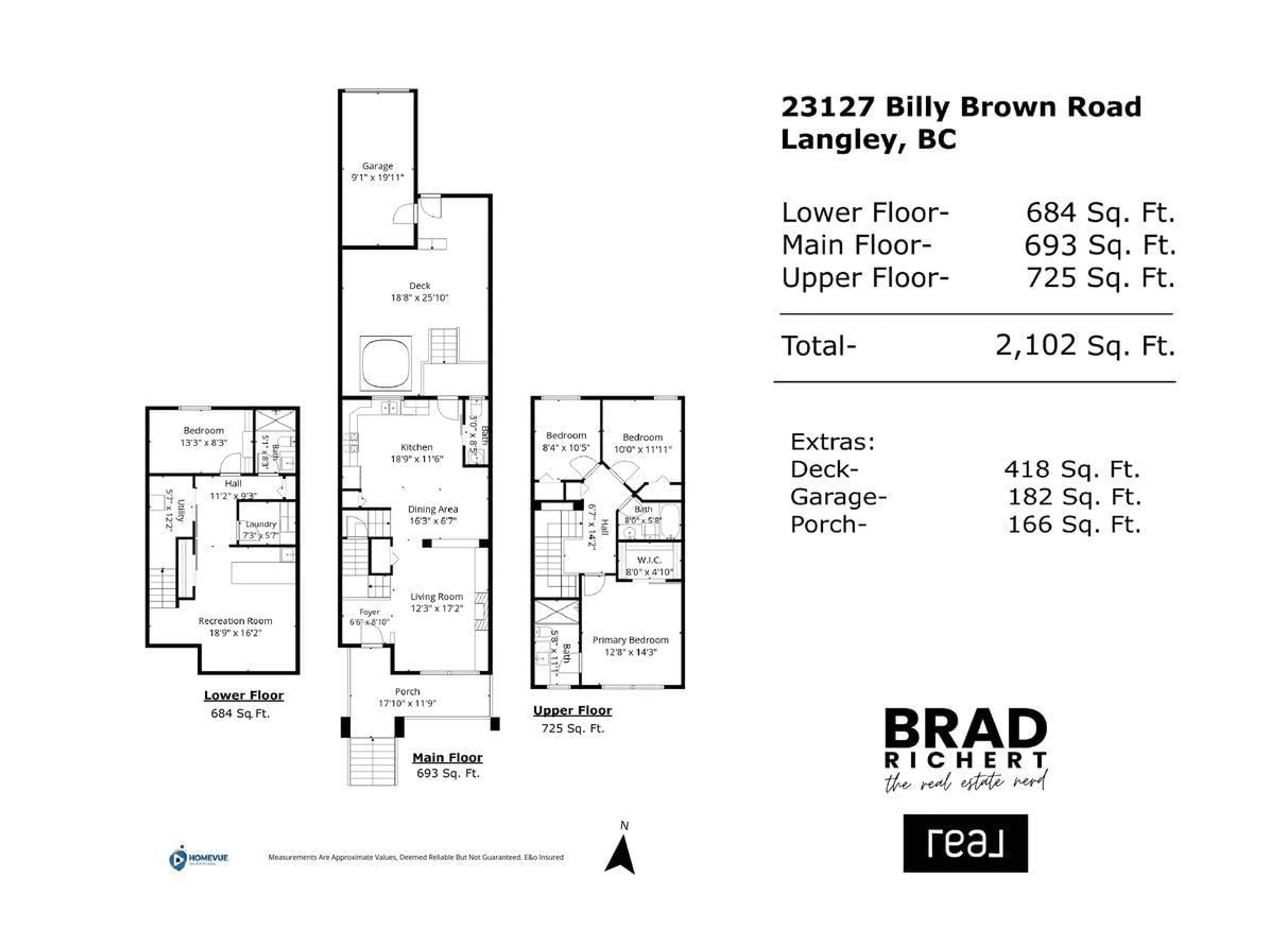 Floor plan for 23127 BILLY BROWN ROAD, Langley British Columbia V1M4G1