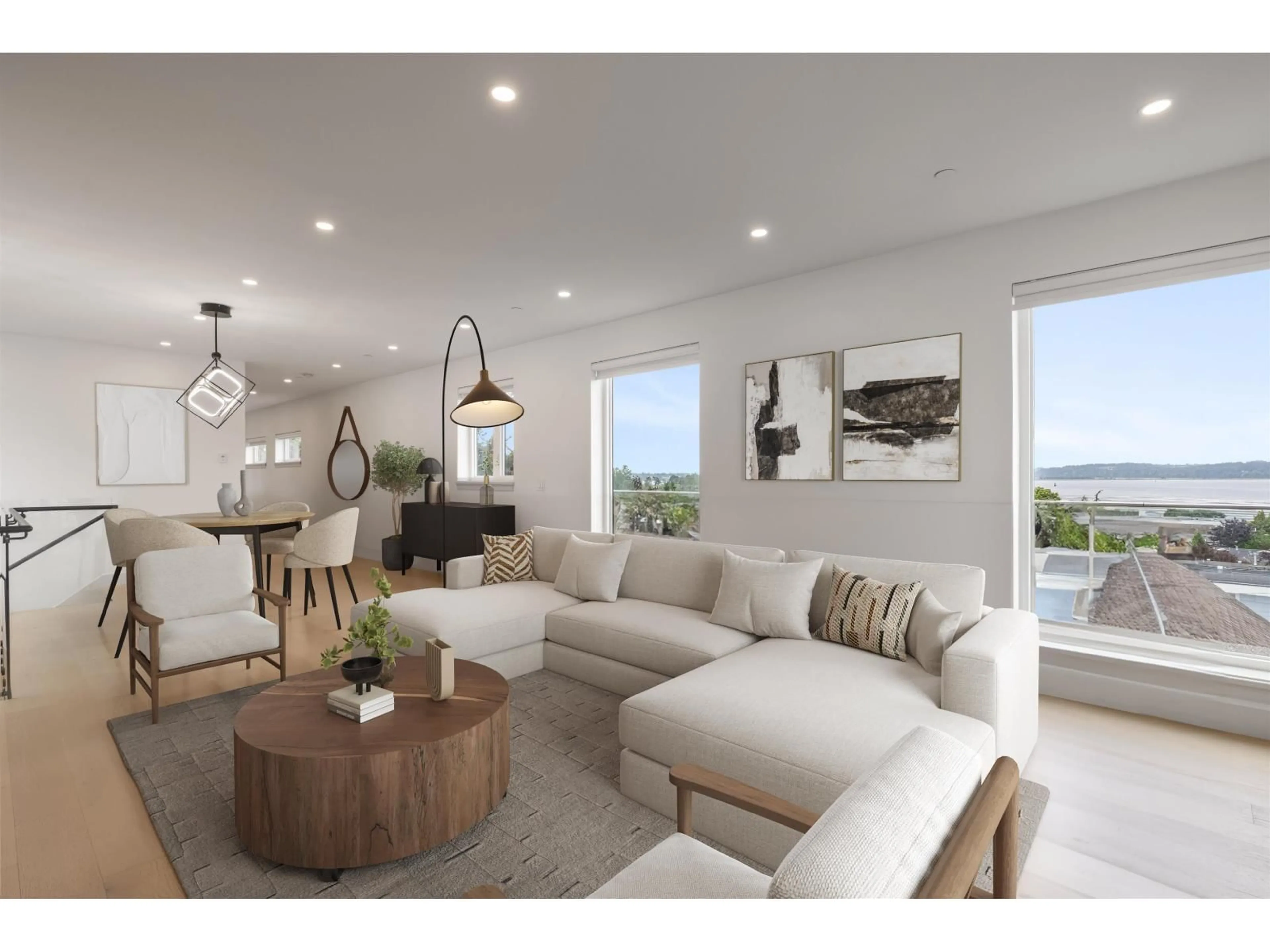 Living room with furniture, unknown for 952 PARKER STREET, White Rock British Columbia V3S8E8