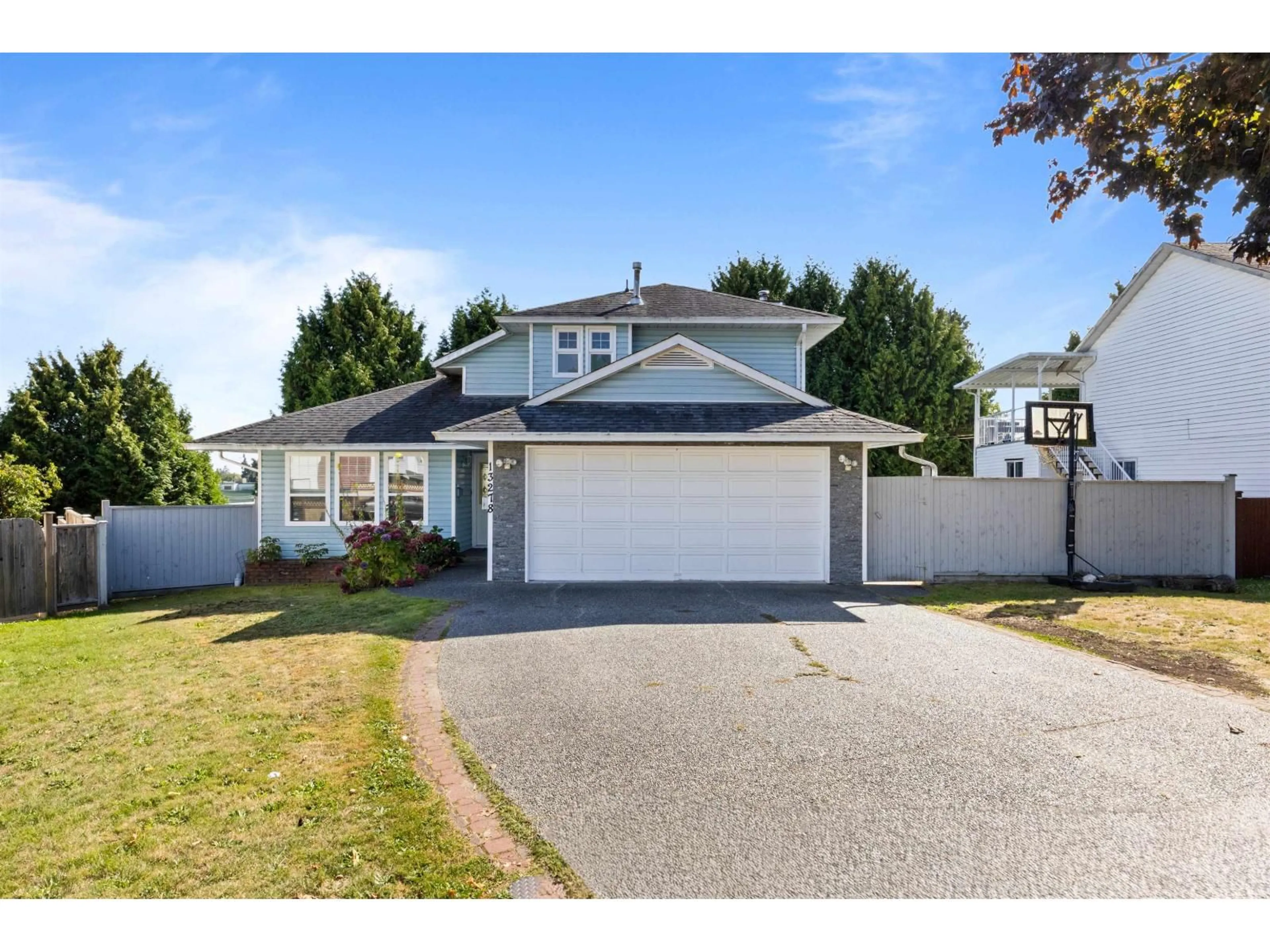 Home with vinyl exterior material, street for 13278 98 AVENUE, Surrey British Columbia V3T5M9