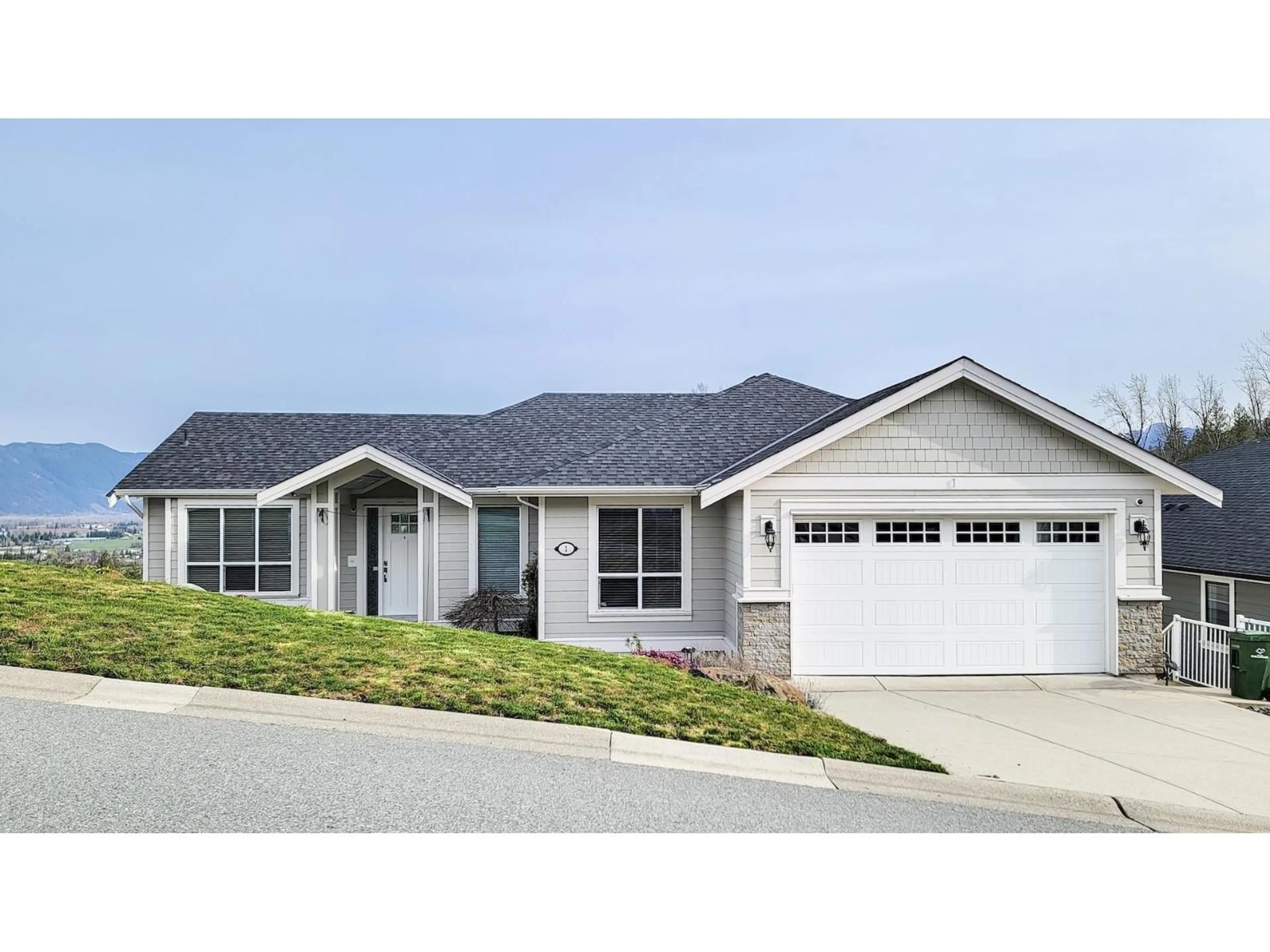 Home with vinyl exterior material, street for 1 - 8295 NIXON ROAD, Chilliwack British Columbia V4Z0C8