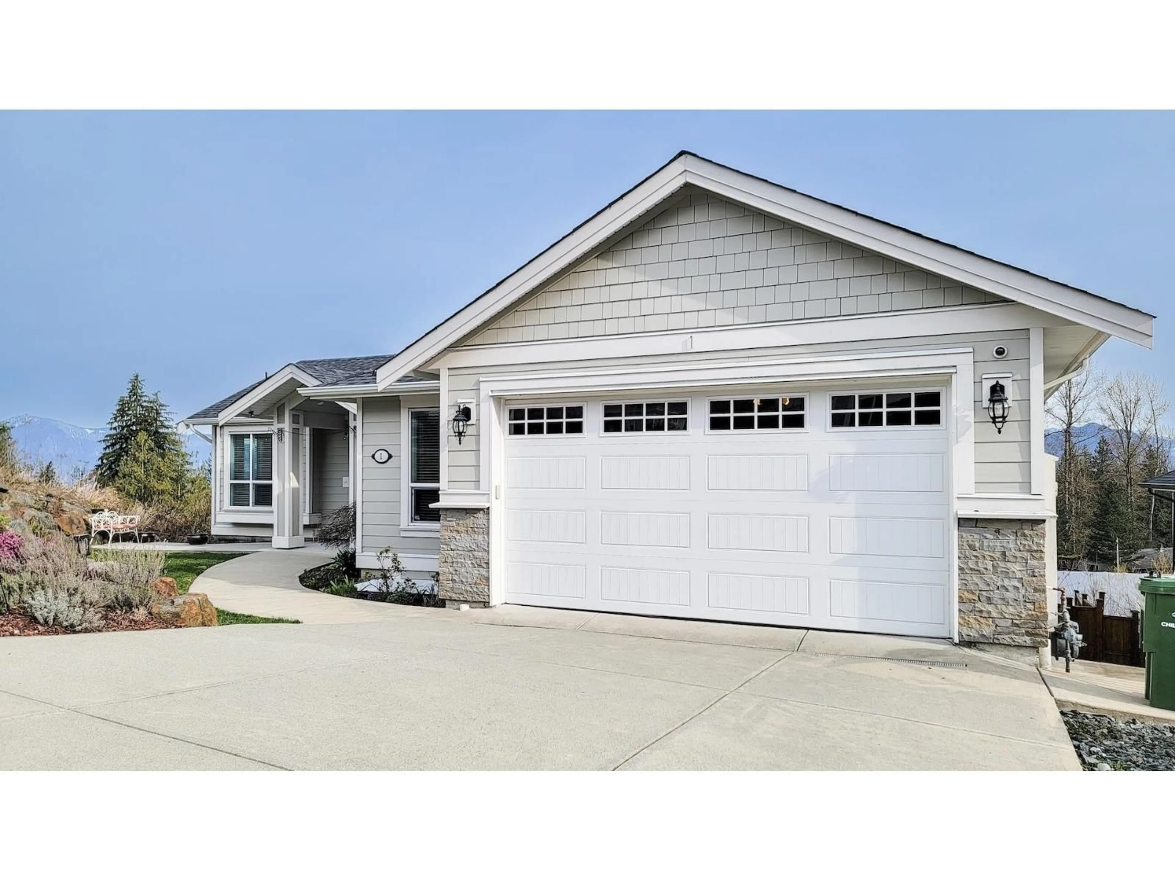 Home with vinyl exterior material, street for 1 - 8295 NIXON ROAD, Chilliwack British Columbia V4Z0C8