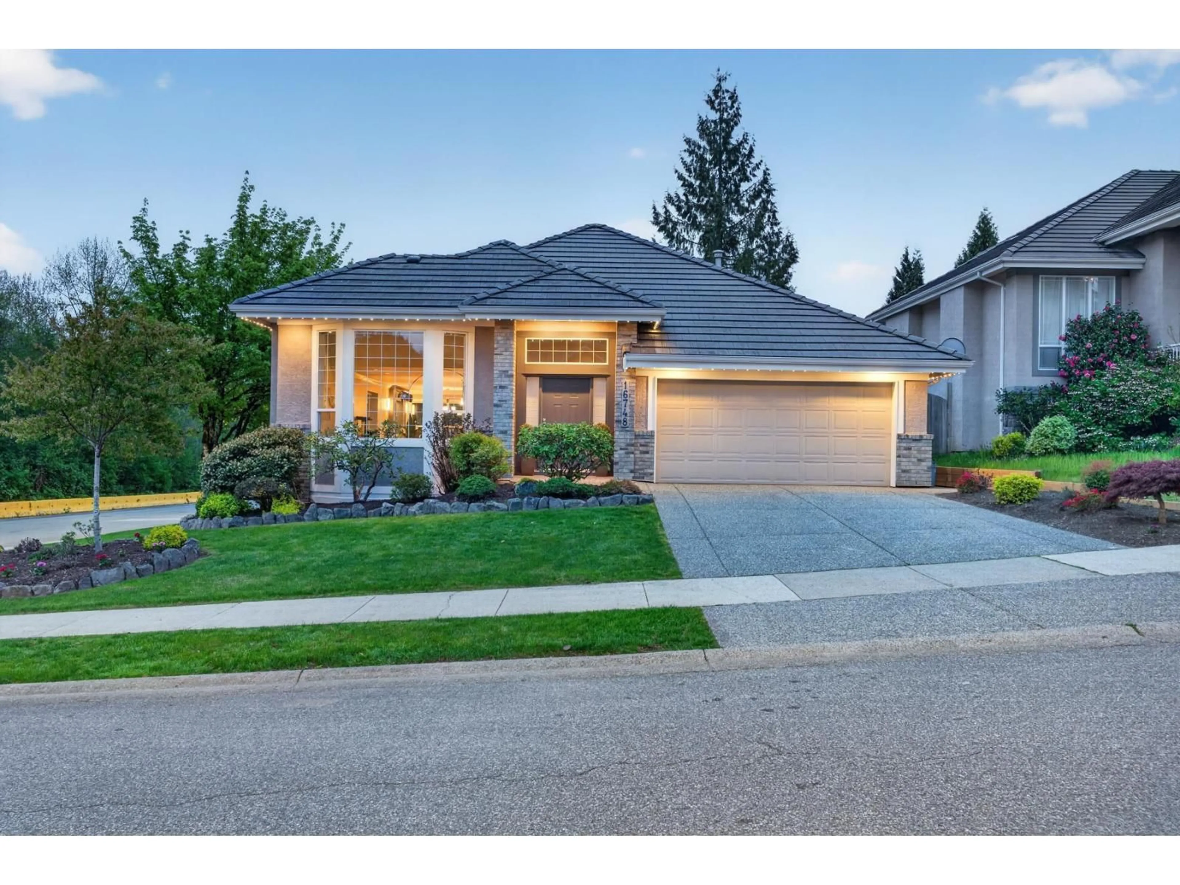 Home with brick exterior material, street for 16748 109 AVENUE, Surrey British Columbia V4N5H6