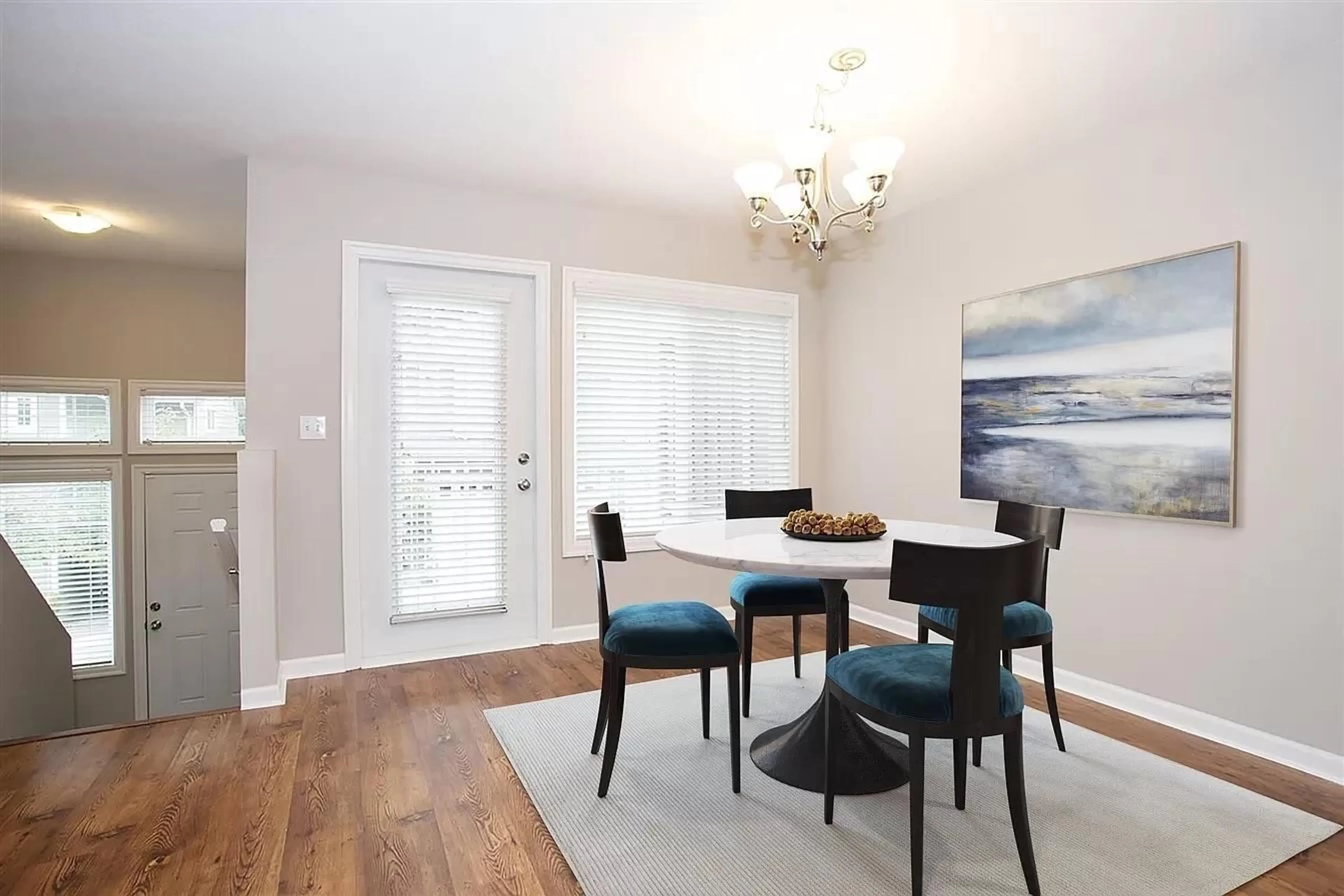 Dining room, wood/laminate floor for 30 - 6110 138 STREET, Surrey British Columbia V3K3V6